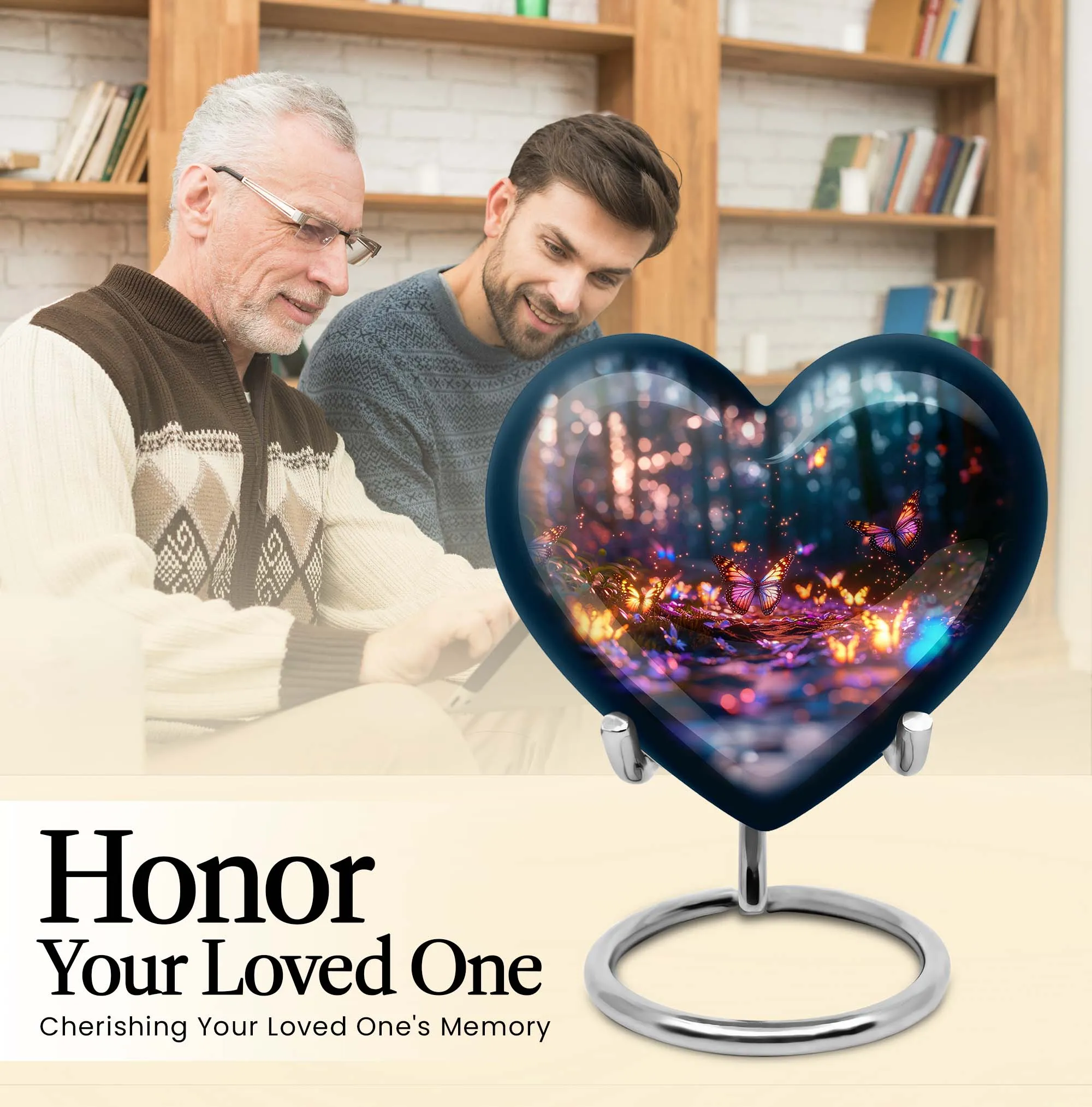 Butterfly Urn: A Tribute to Life, Memorial Ashes Container