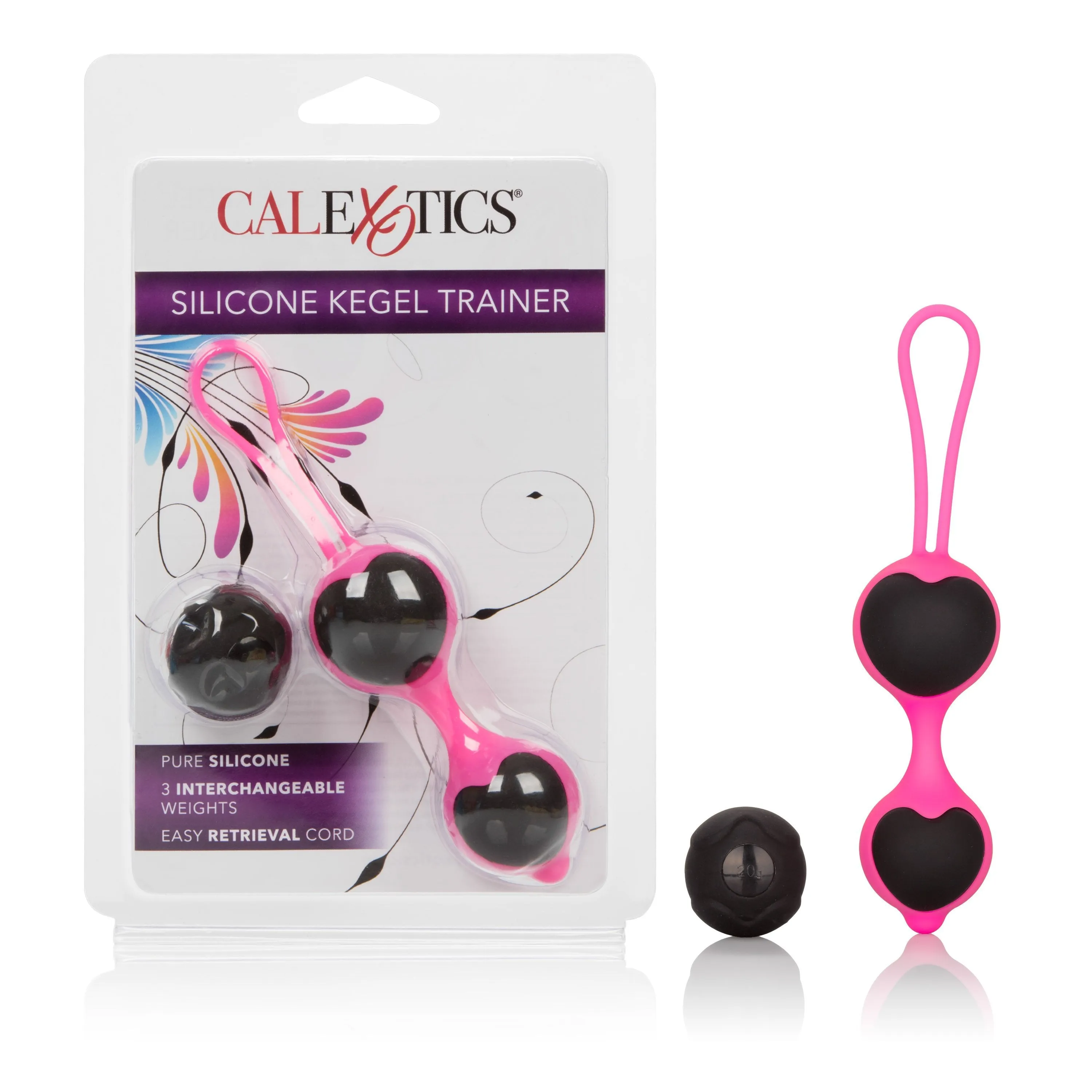 California Exotics - Pure Silicone Kegel Trainer (Black)