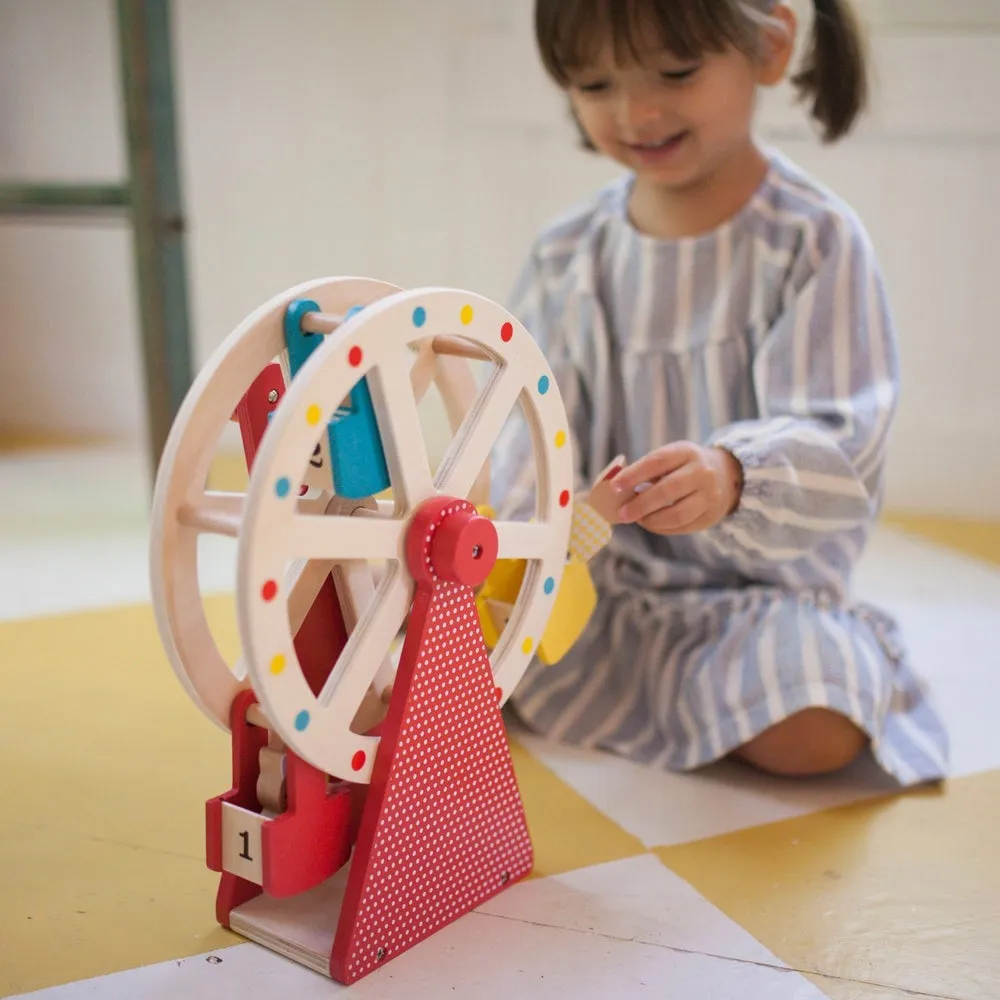 Carnival Playset Wood Ferris Wheel