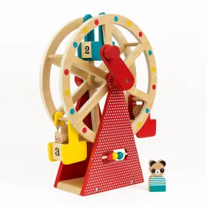 Carnival Playset Wood Ferris Wheel