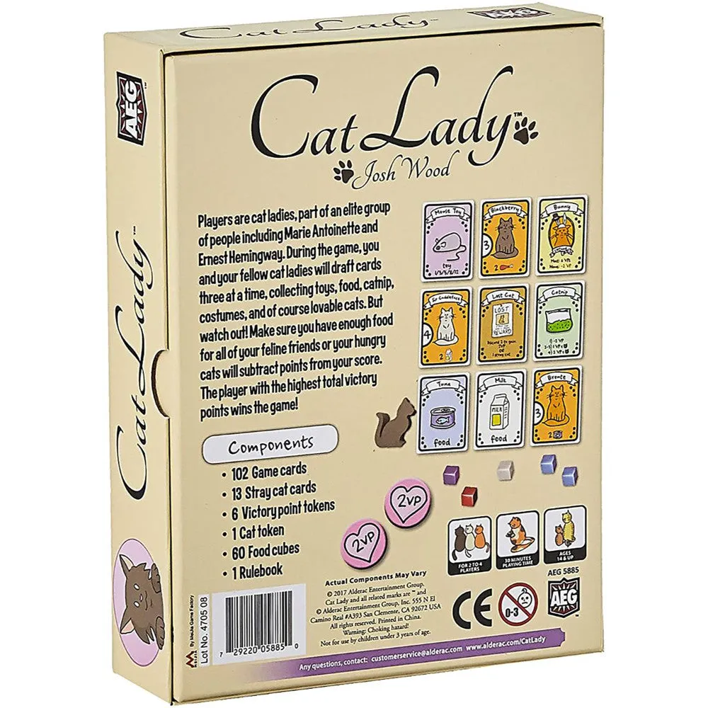 Cat Lady Premium Card Drafting Game