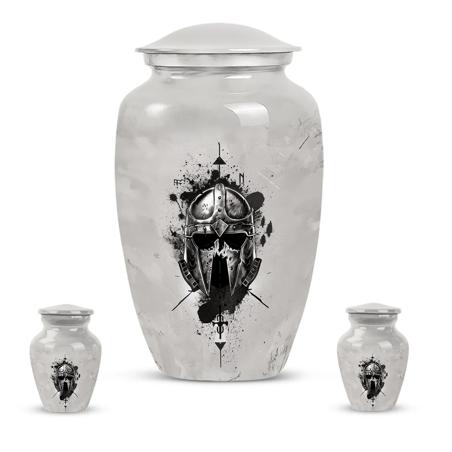 Catholic Commemoration: Prestigious Large Urn For Ashes
