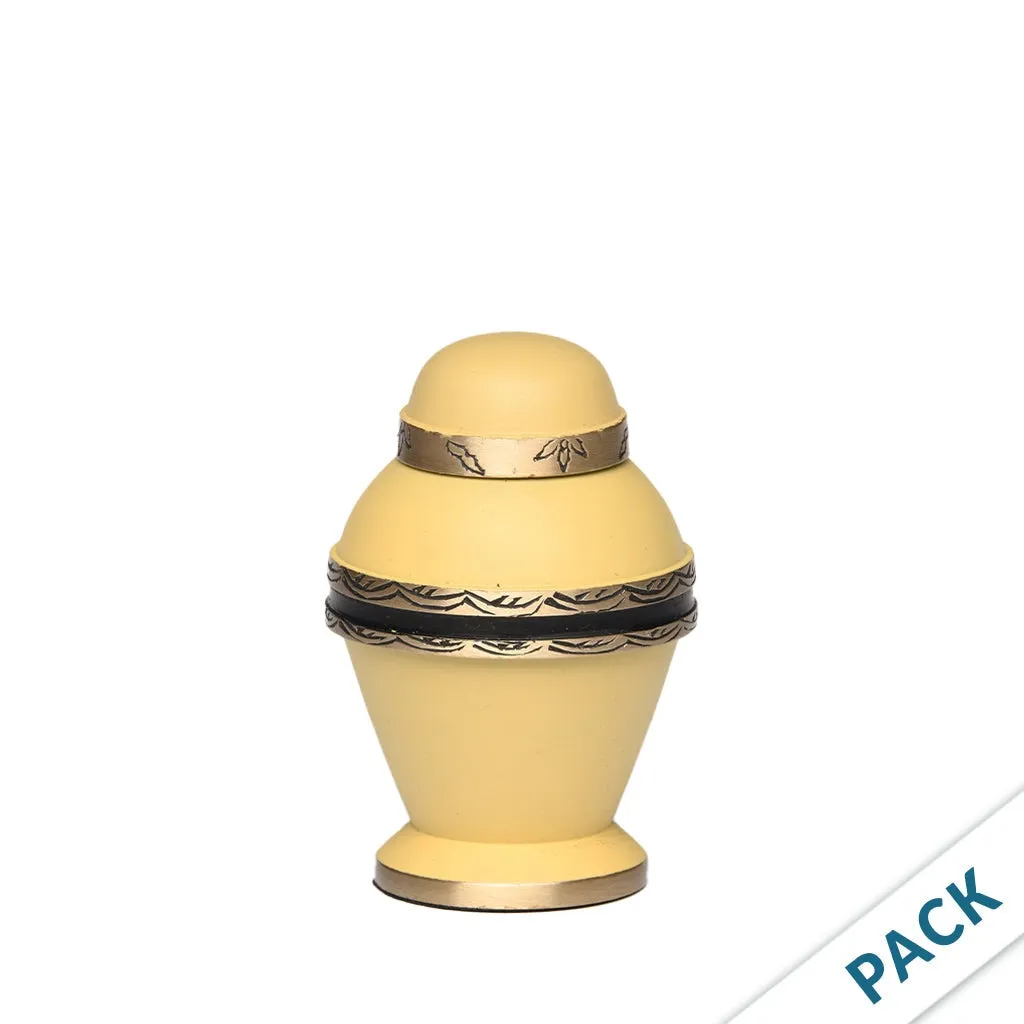 CLEARANCE ~ KEEPSAKE Brass Urn -1962- Dome Top - Pack of 10