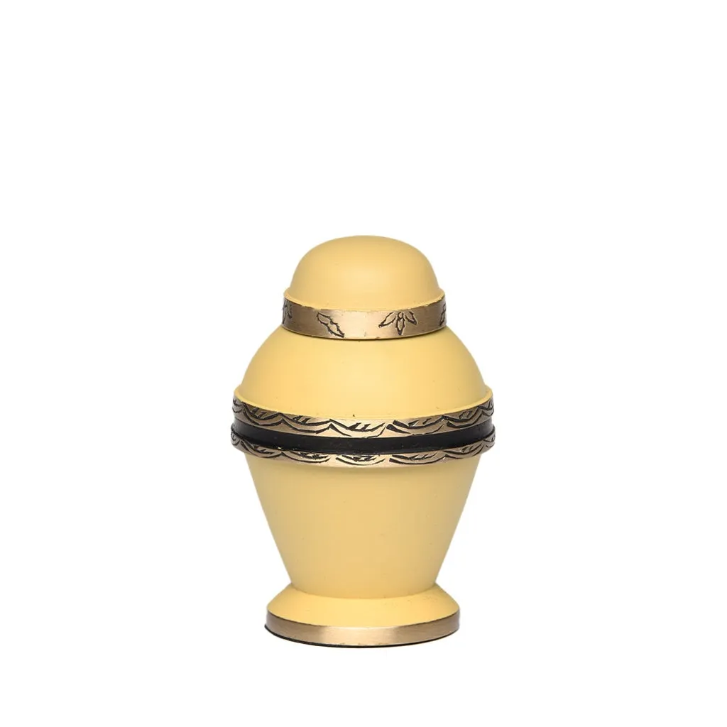CLEARANCE ~ KEEPSAKE Brass Urn -1962- Dome Top
