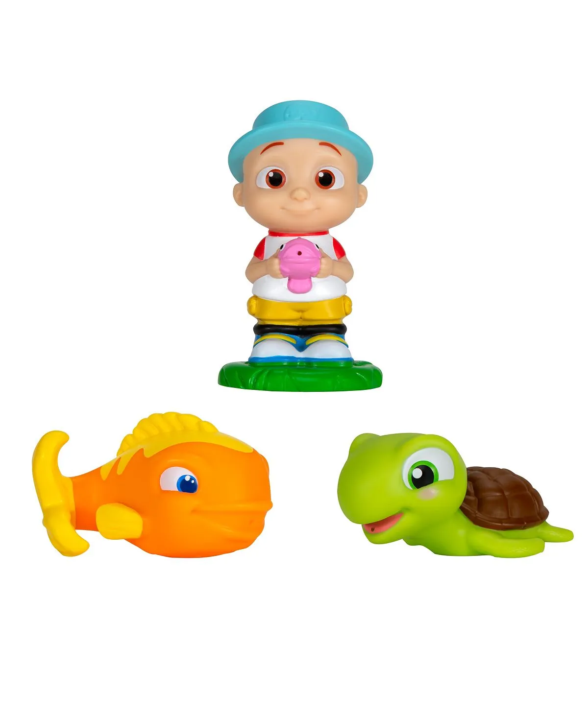 Cocomelon 3 Pack Bath Squirters - Colorful Water Toys