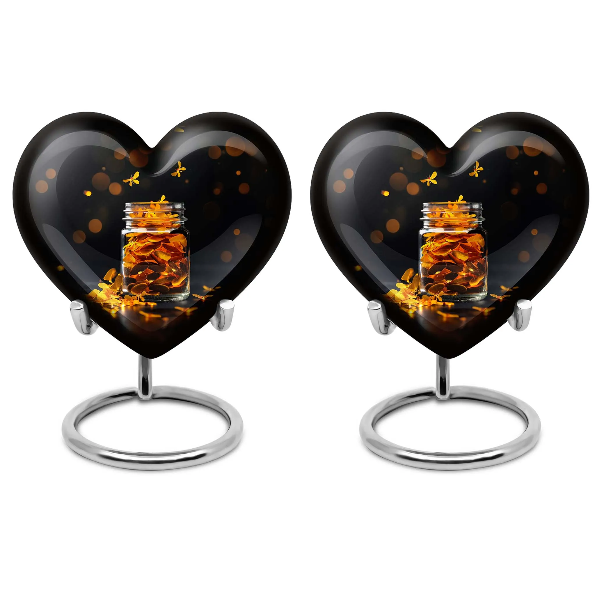 Compassionate Embrace: Honoring the Departed with Honey pot