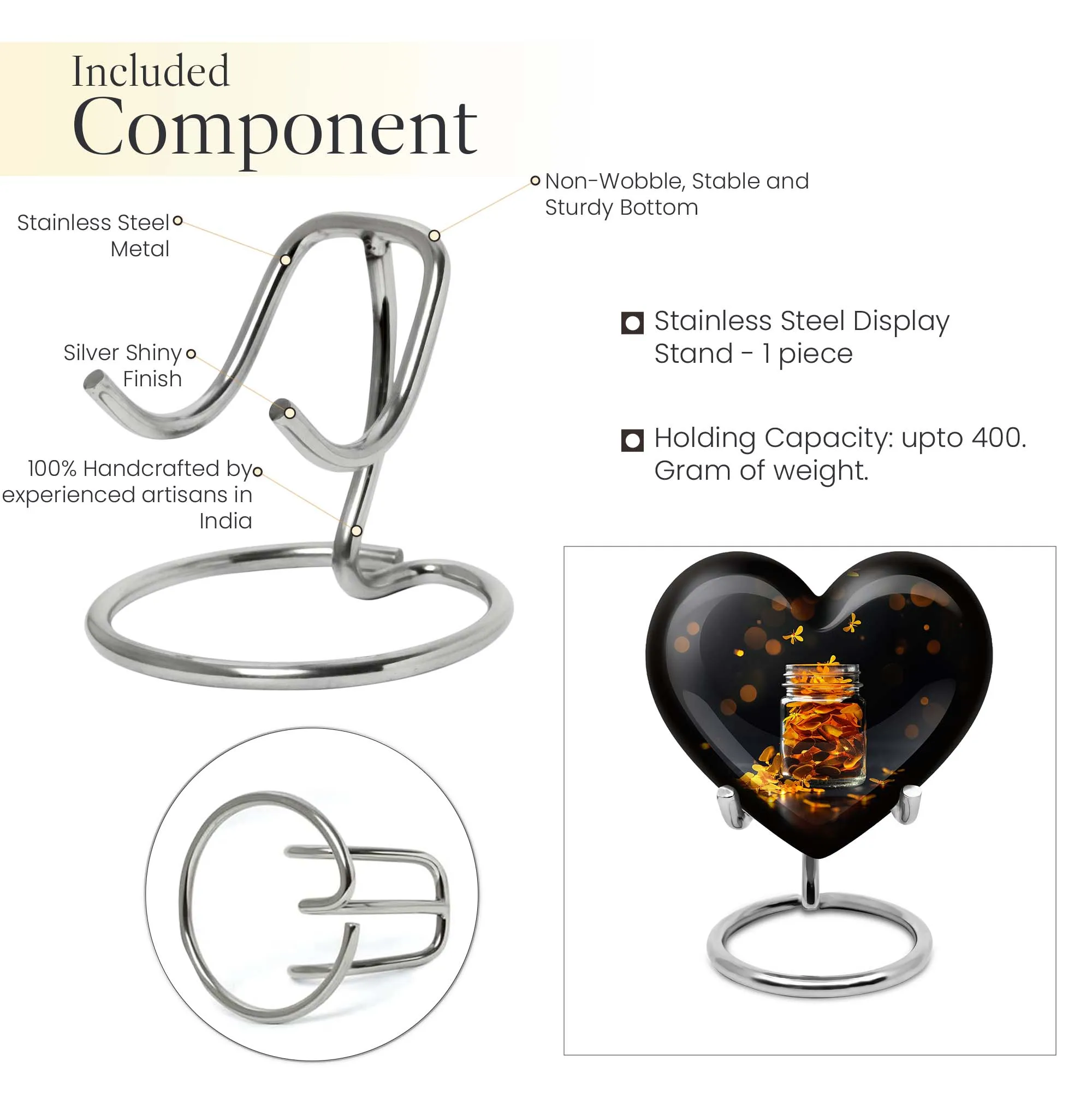 Compassionate Embrace: Honoring the Departed with Honey pot