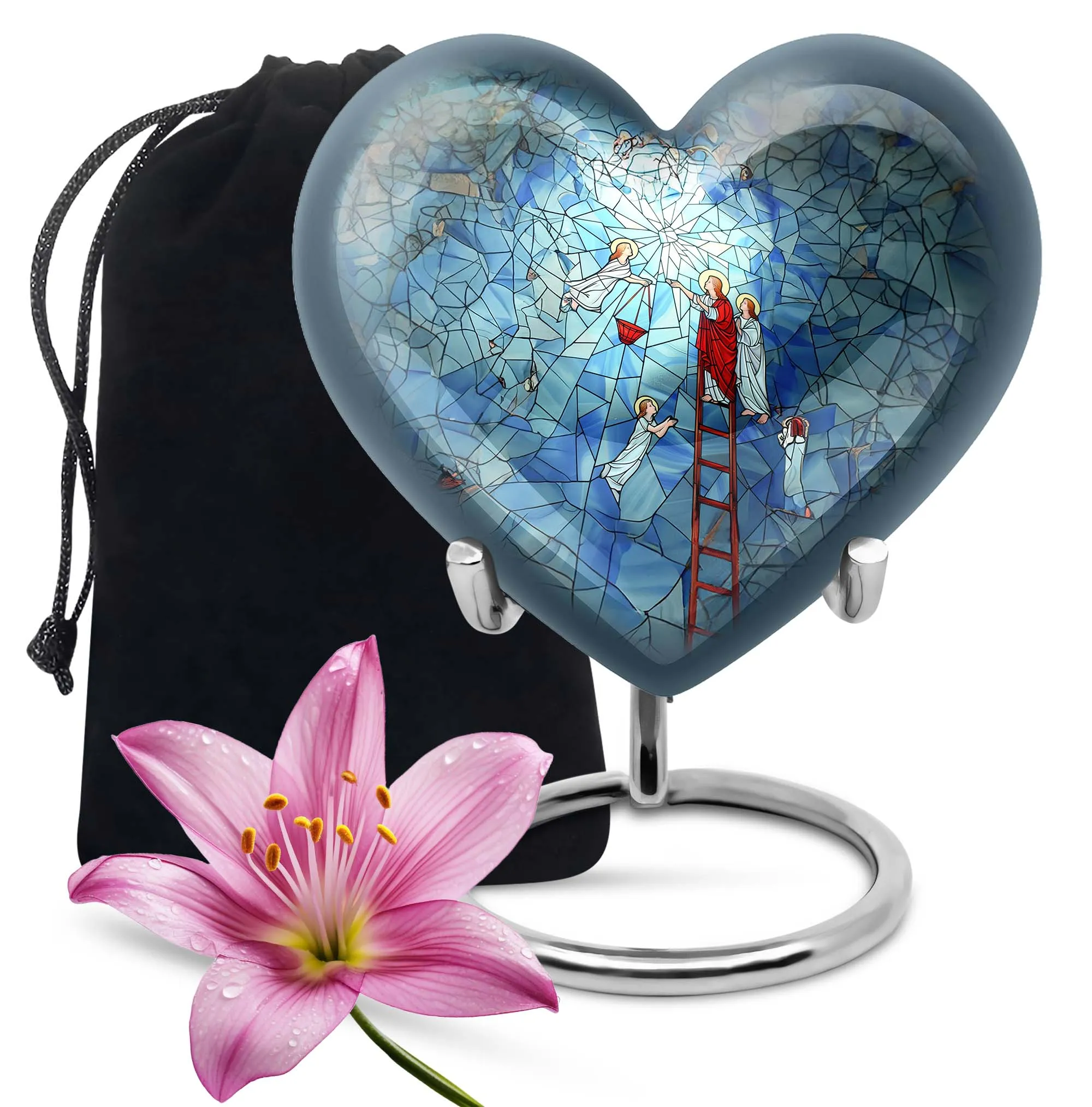 Compassionate Embrace: Honoring the Departed with Honey pot