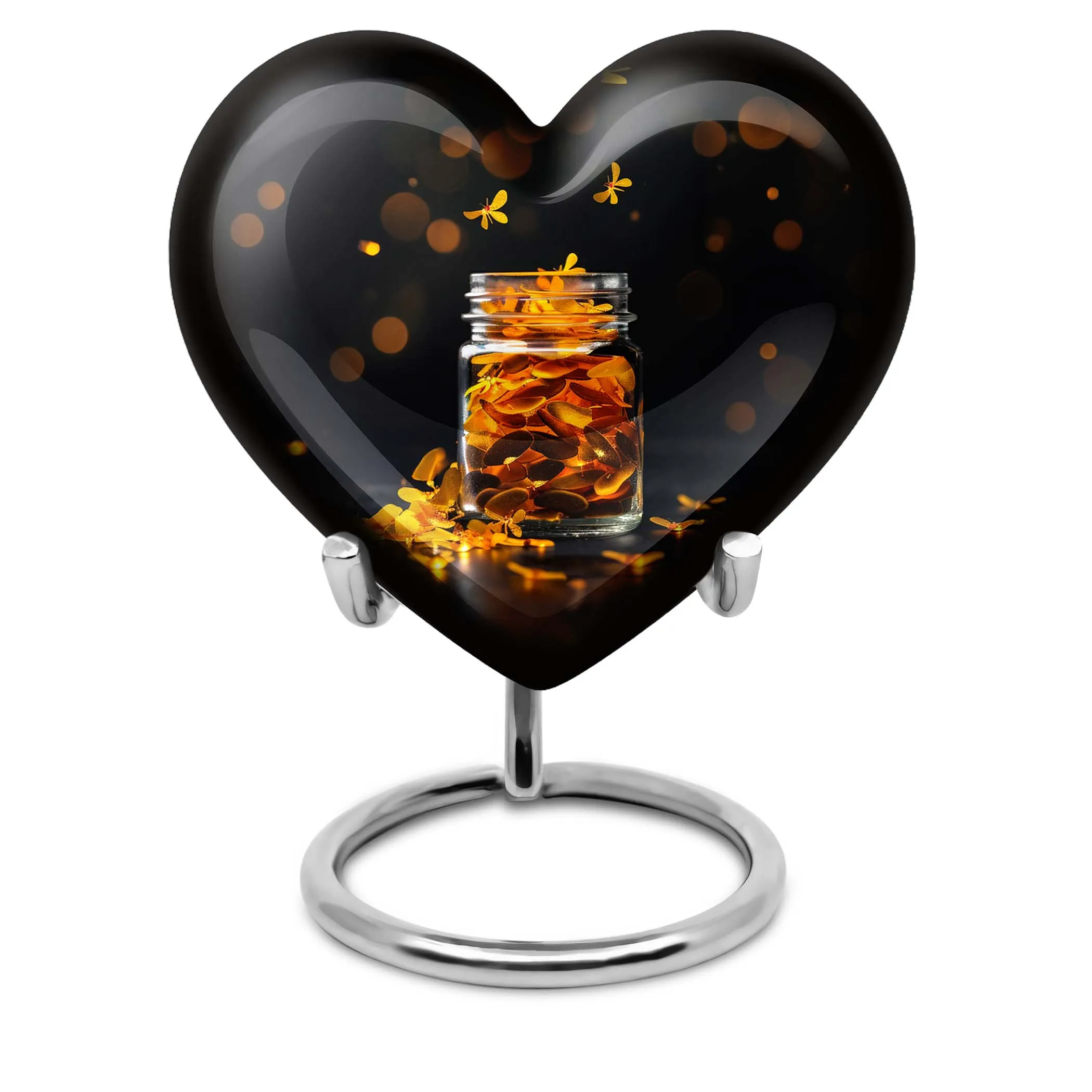 Compassionate Embrace: Honoring the Departed with Honey pot
