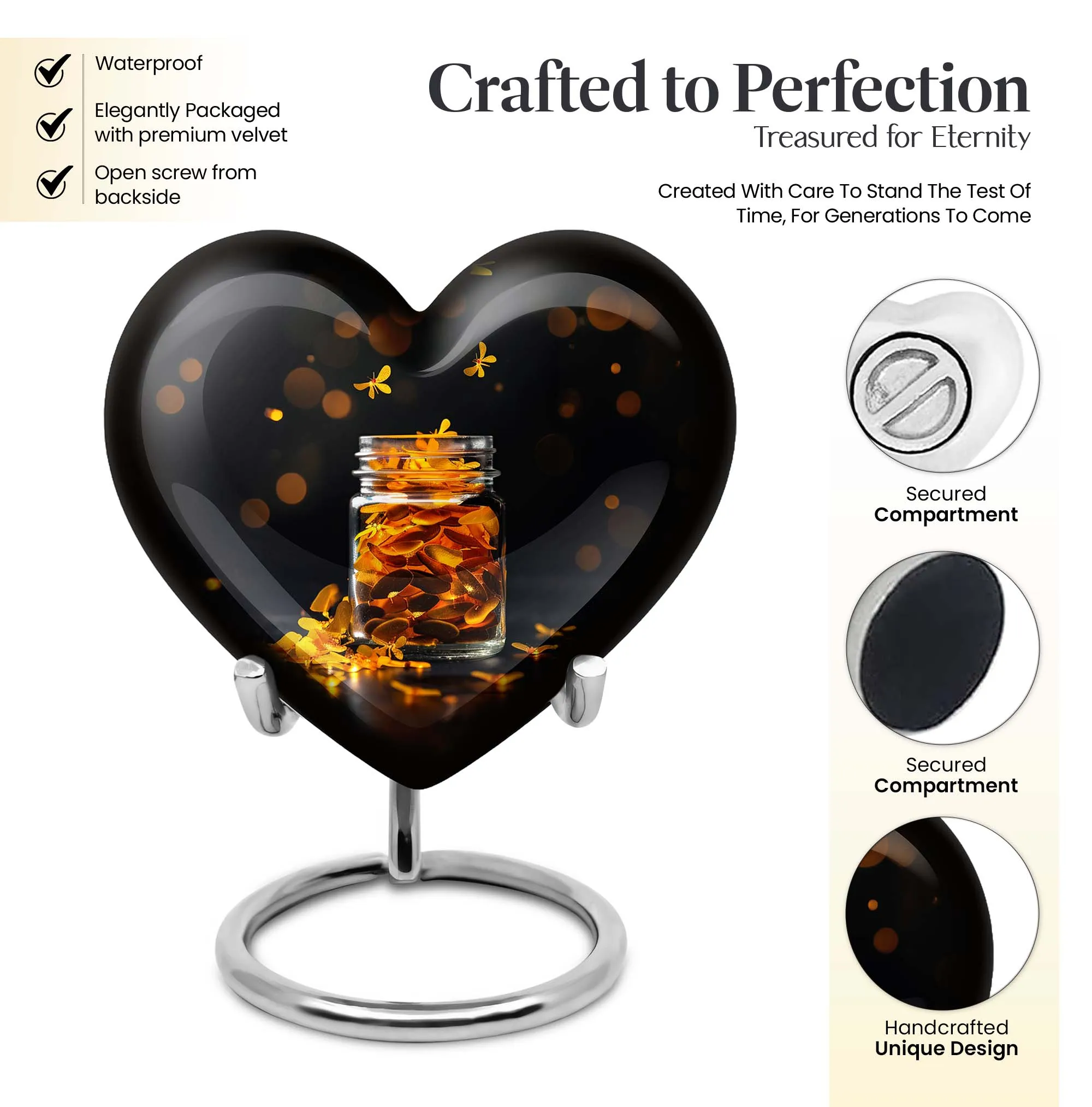 Compassionate Embrace: Honoring the Departed with Honey pot