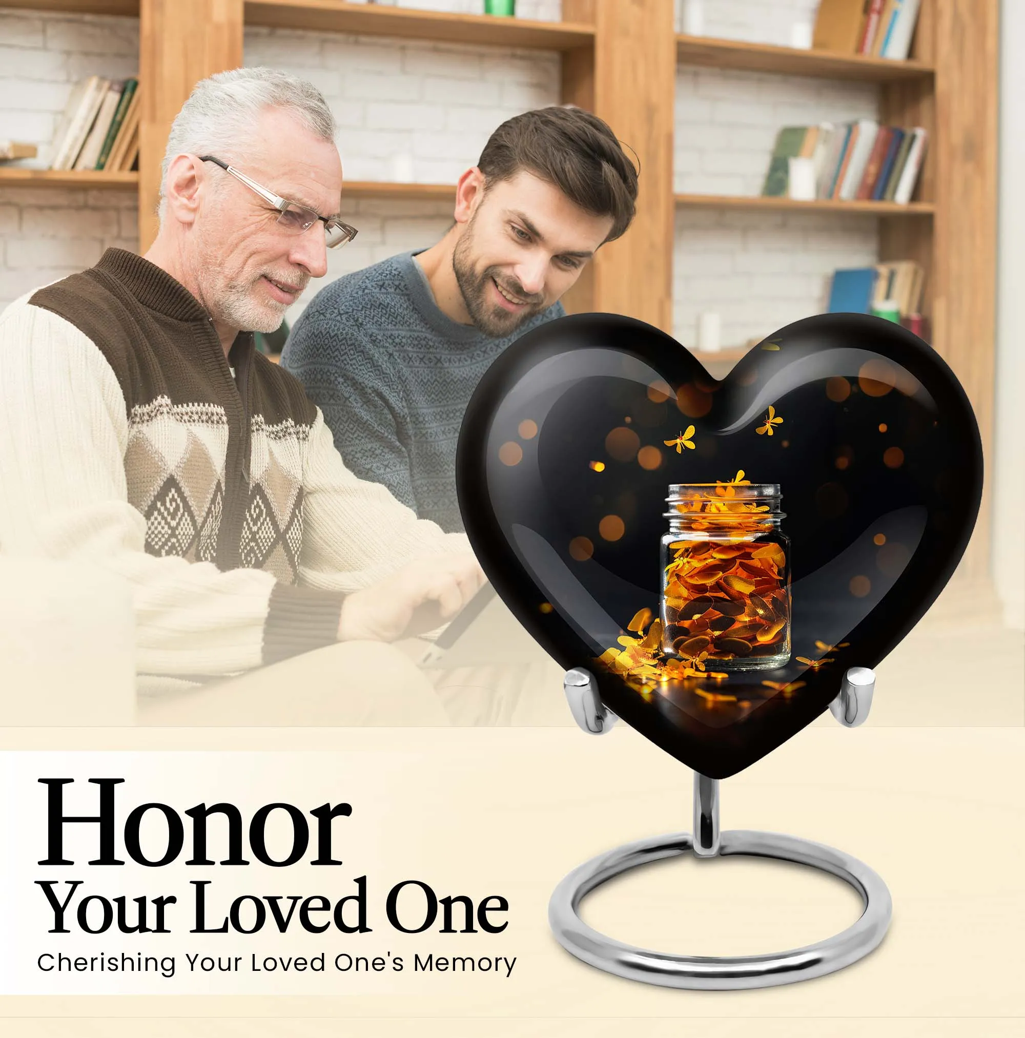 Compassionate Embrace: Honoring the Departed with Honey pot