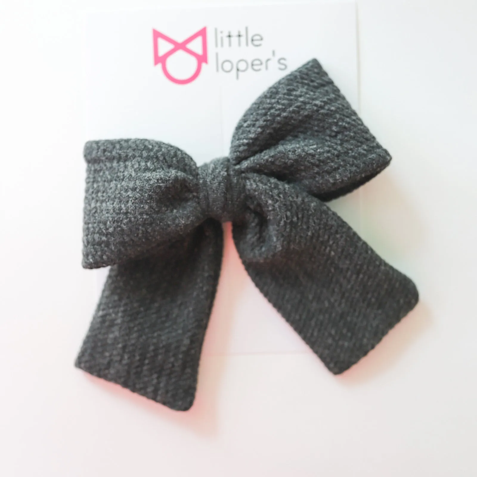 Cozy Neutrals Party Bow