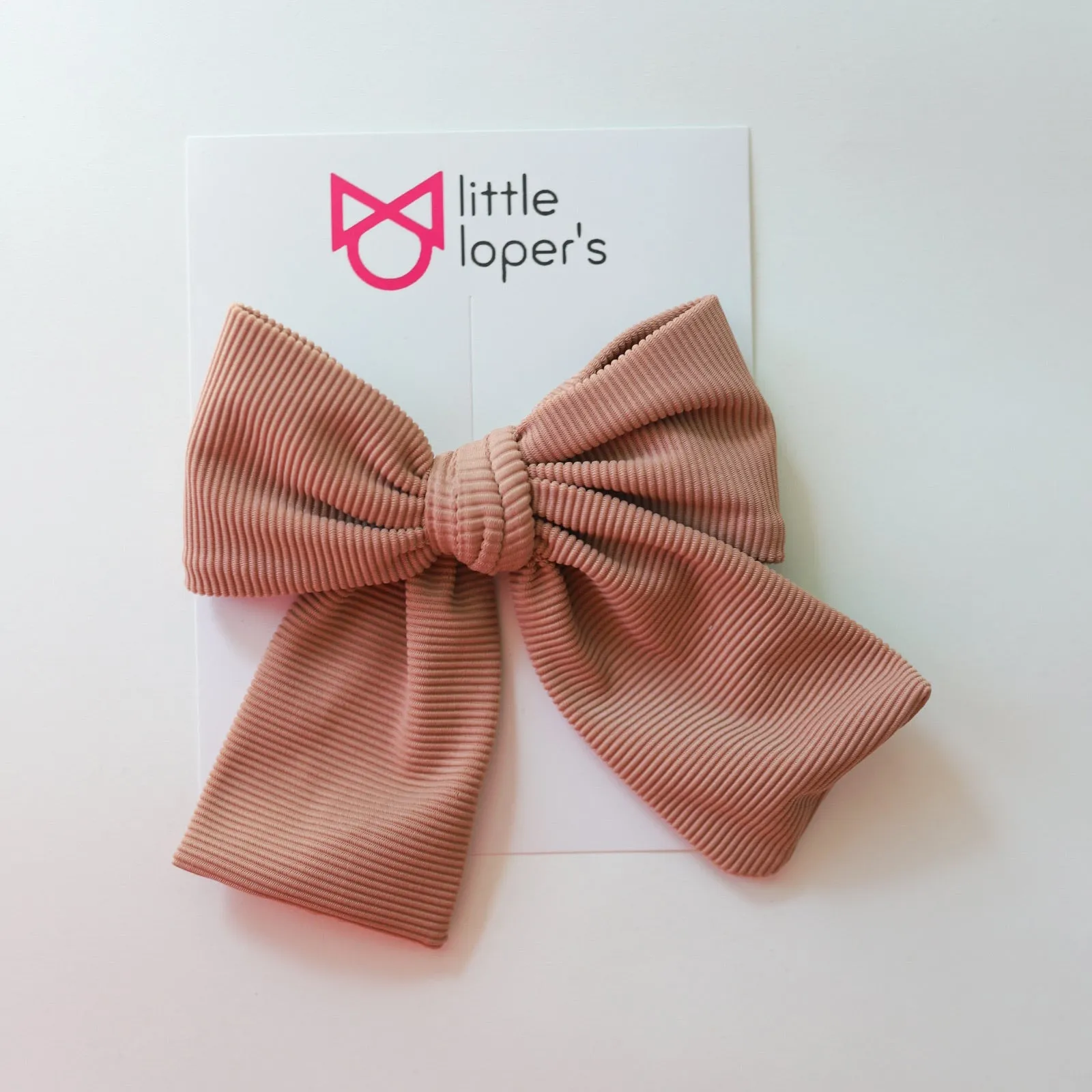 Cozy Neutrals Party Bow