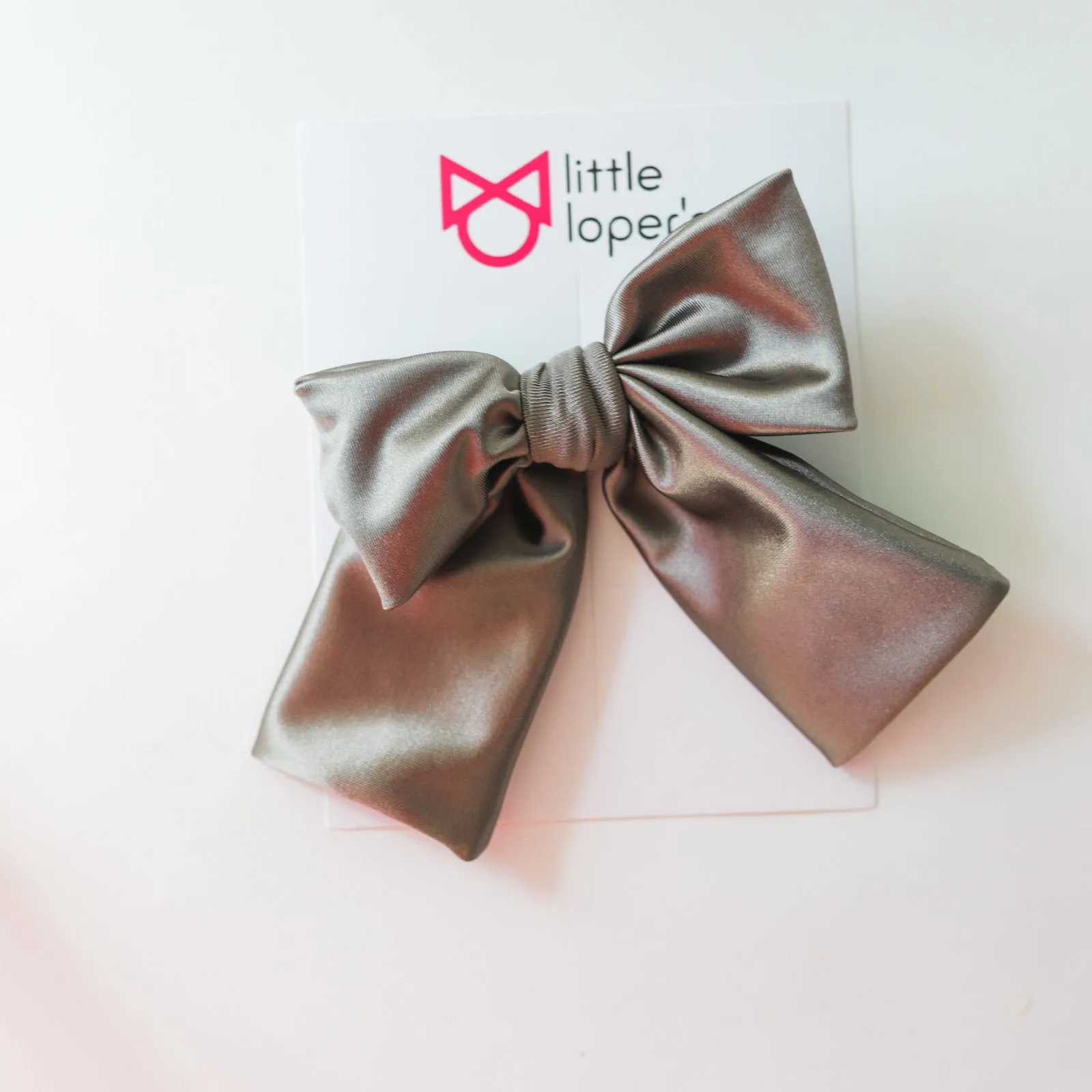 Cozy Neutrals Party Bow