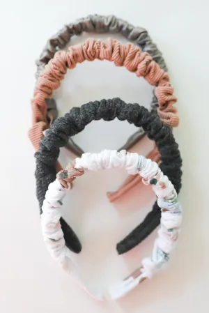 Cozy Neutrals Ruched Headband