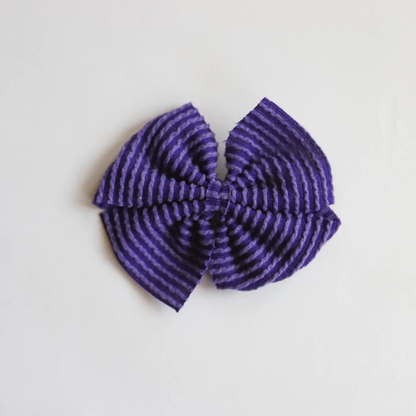 Cozy Ribbed Purple Butterfly and Dainty