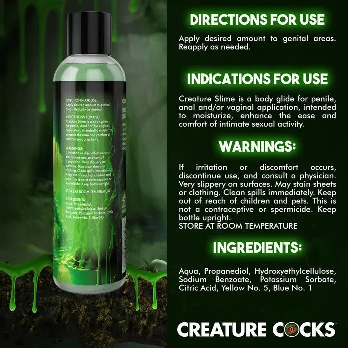Creature Slime 8oz Green Slime Water-Based Lubricant