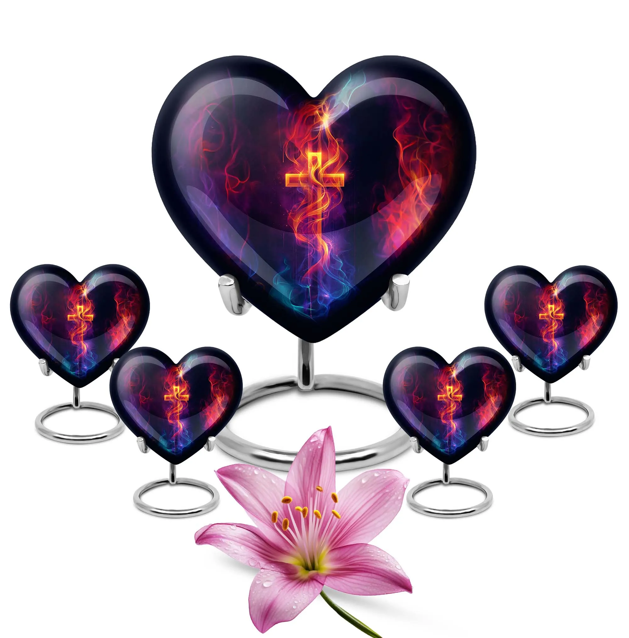 Cross Urn: Exquisite Memorial Urn for Men - Cremation Keepsake
