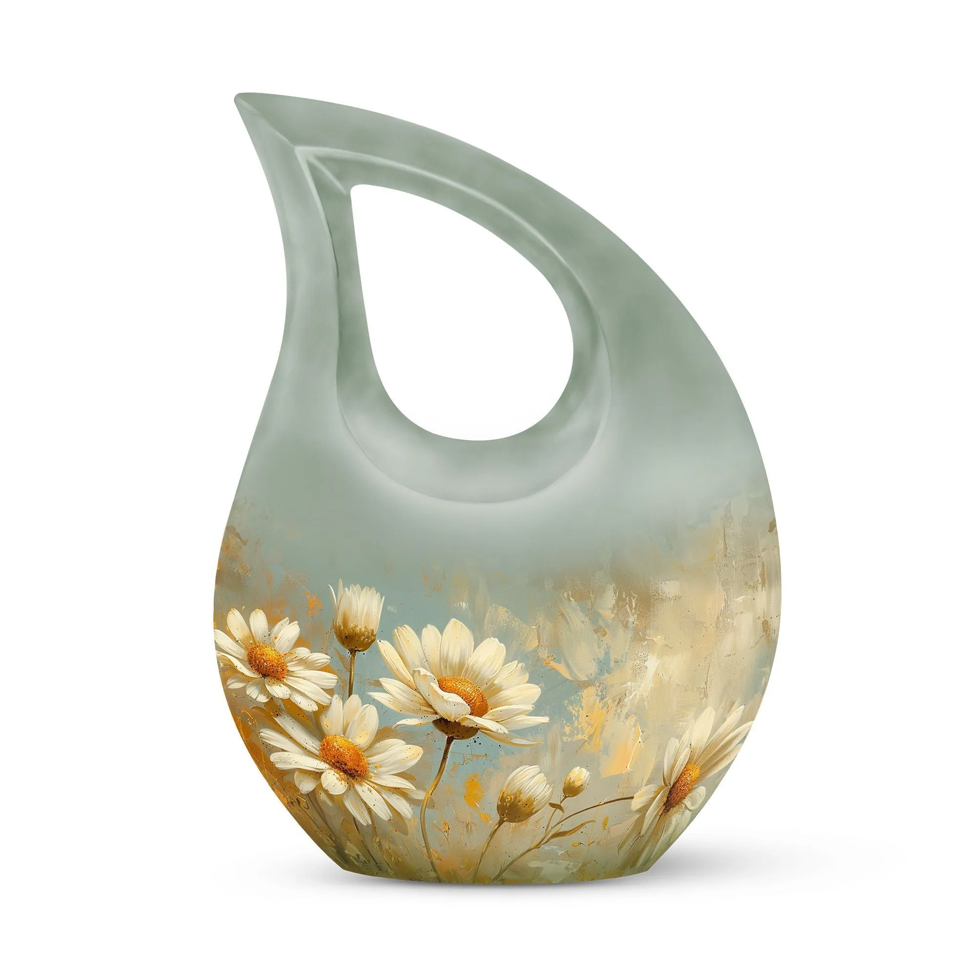 Dance Of Daisies - Memorial Urn for Cherished Remembrance
