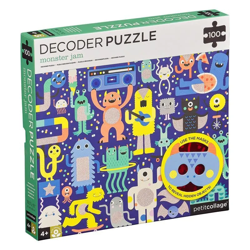 Decoder Puzzle 100pc Monster Jam
