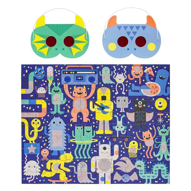 Decoder Puzzle 100pc Monster Jam