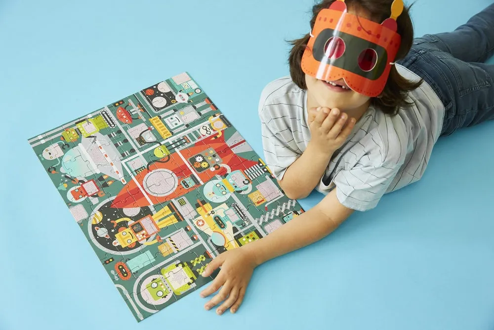 Decoder Puzzle 100pc Robot Factory