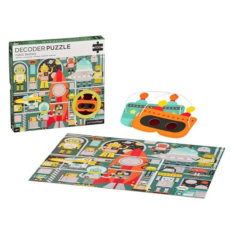 Decoder Puzzle 100pc Robot Factory