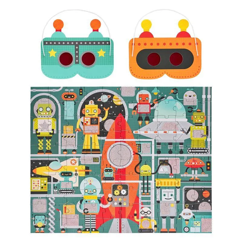 Decoder Puzzle 100pc Robot Factory