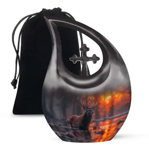 Dee Cremation Urn, Small Keepsake Urn For Human Ashes