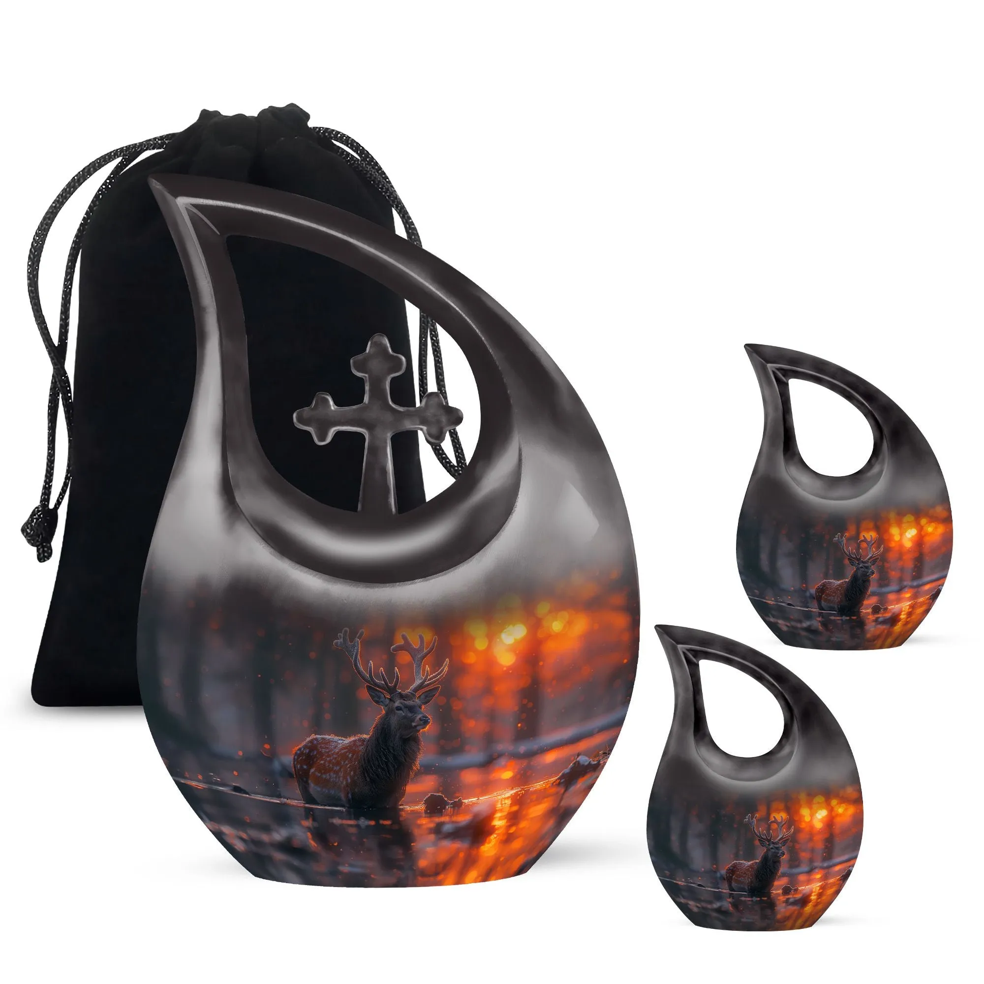 Dee Cremation Urn, Small Keepsake Urn For Human Ashes