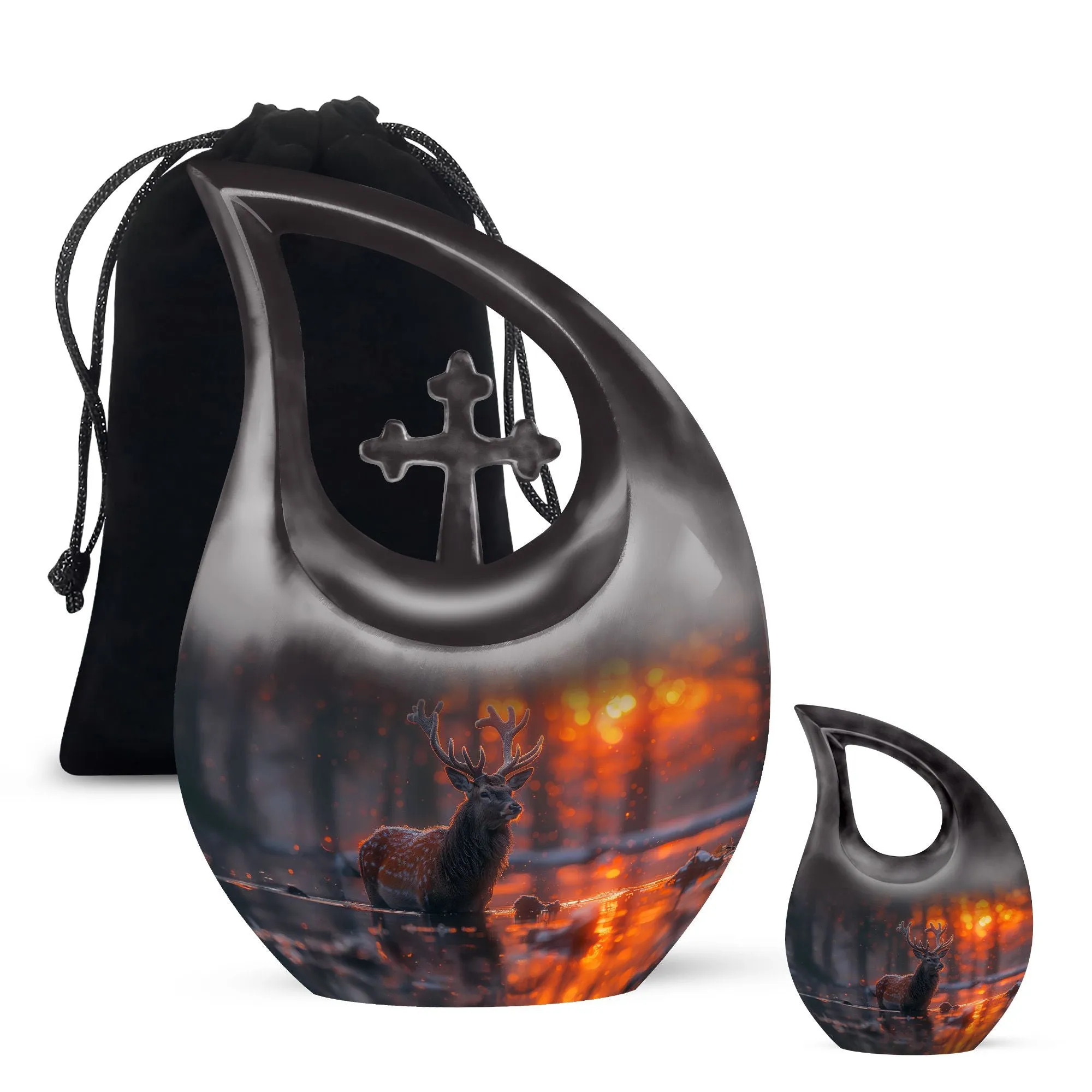 Dee Cremation Urn, Small Keepsake Urn For Human Ashes