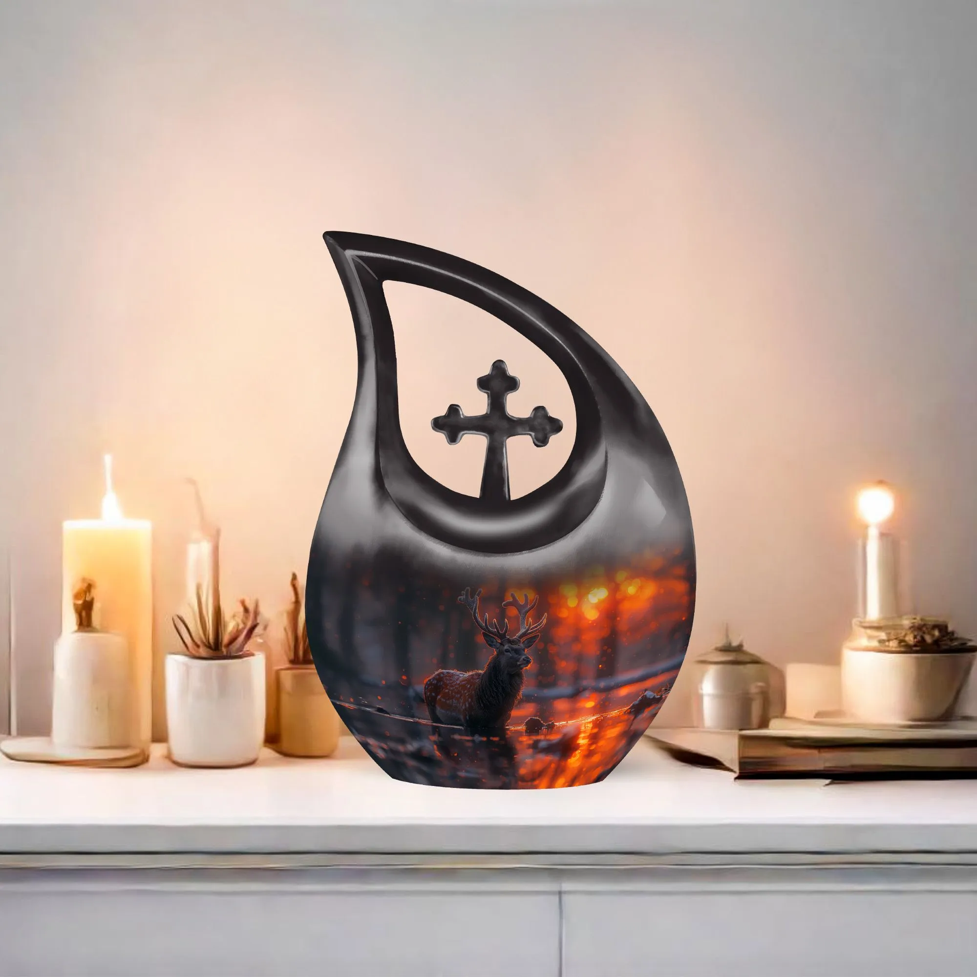 Dee Cremation Urn, Small Keepsake Urn For Human Ashes