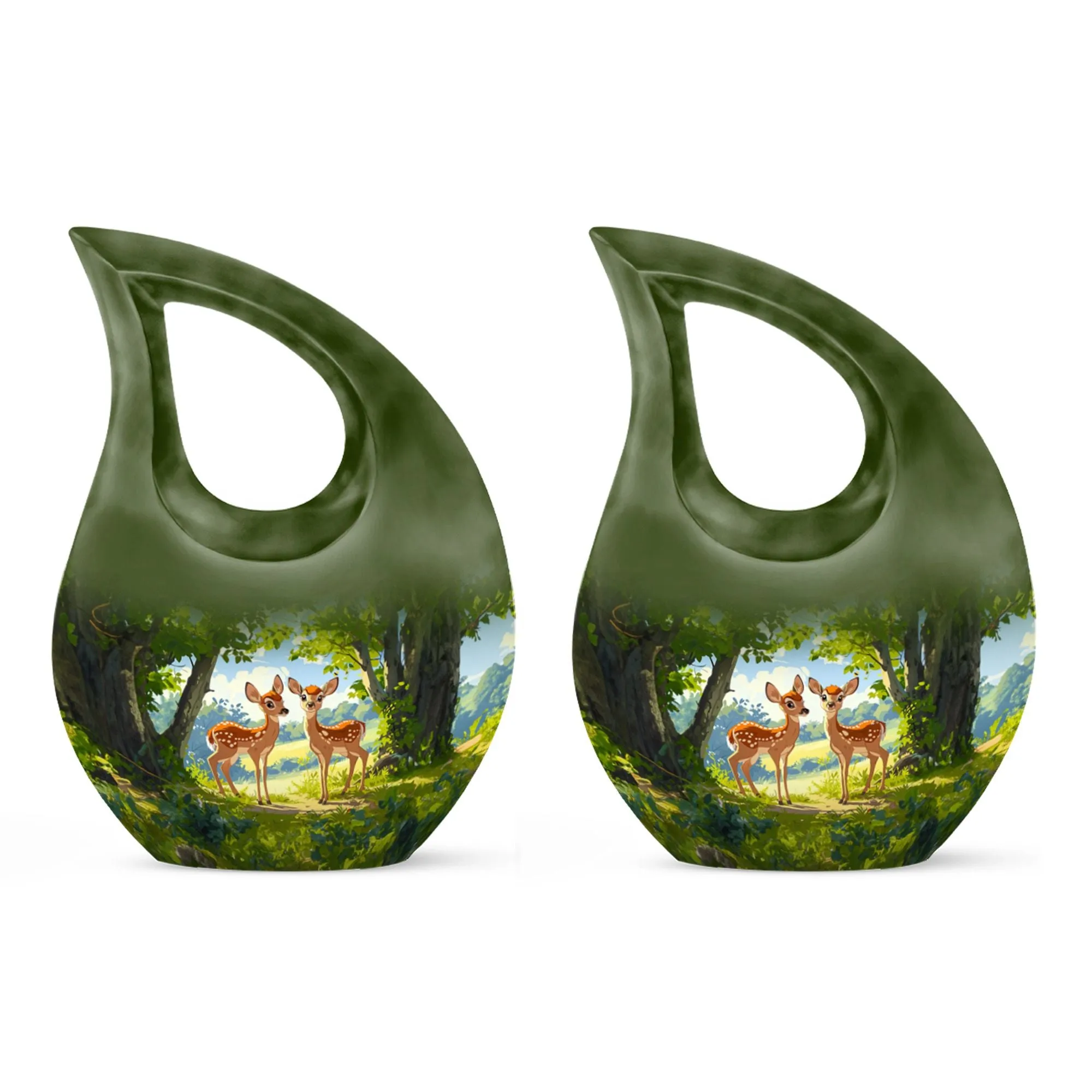 Deer Cremation Urns For Ashes Adult Male Large Memorial & Funeral Urn