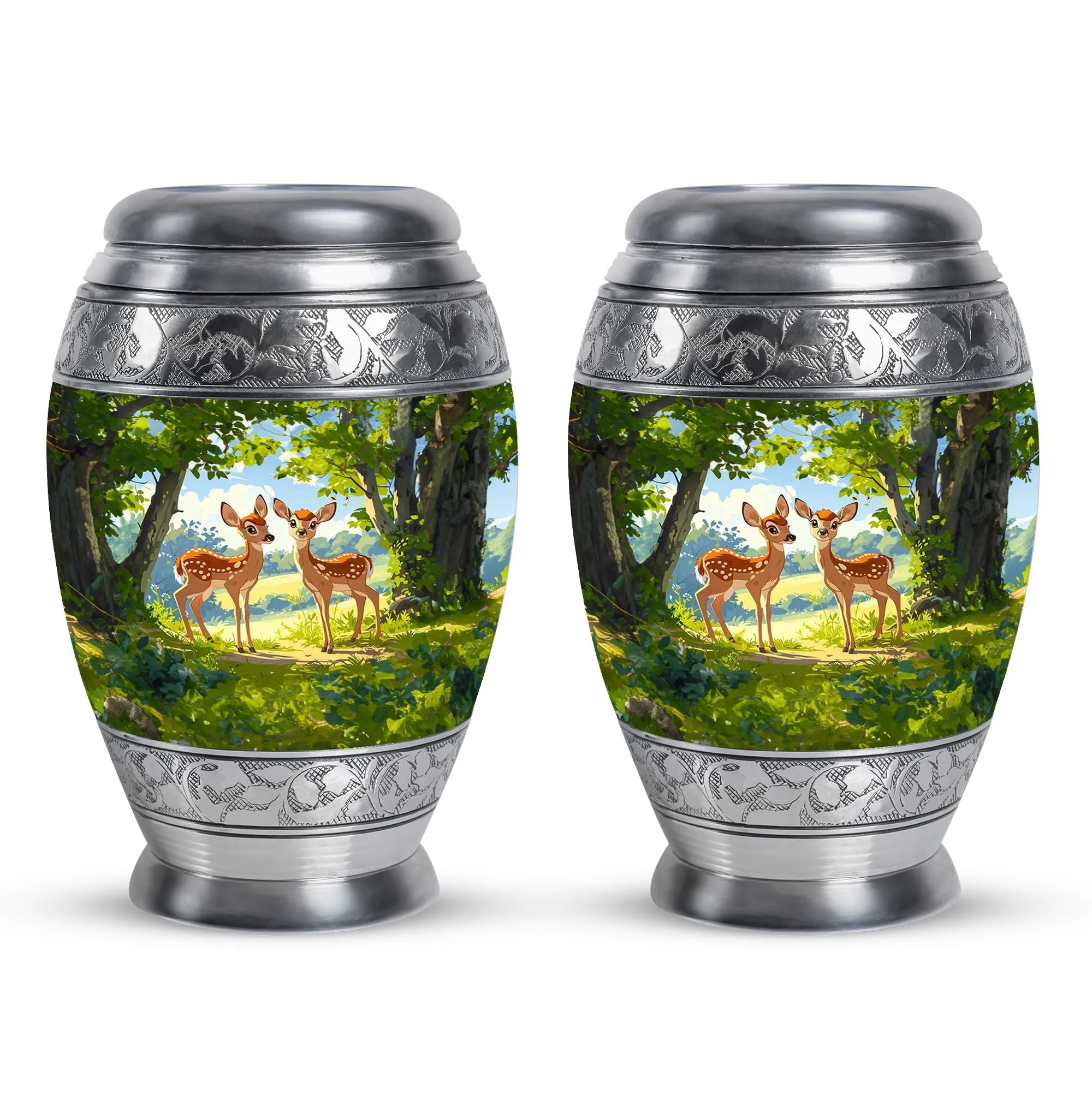 Deer Cremation Urns For Ashes Adult Male Large Memorial & Funeral Urn