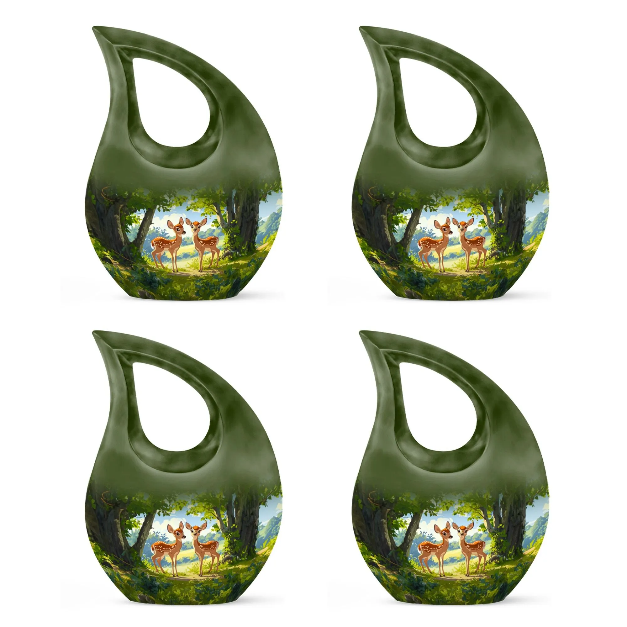 Deer Cremation Urns For Ashes Adult Male Large Memorial & Funeral Urn