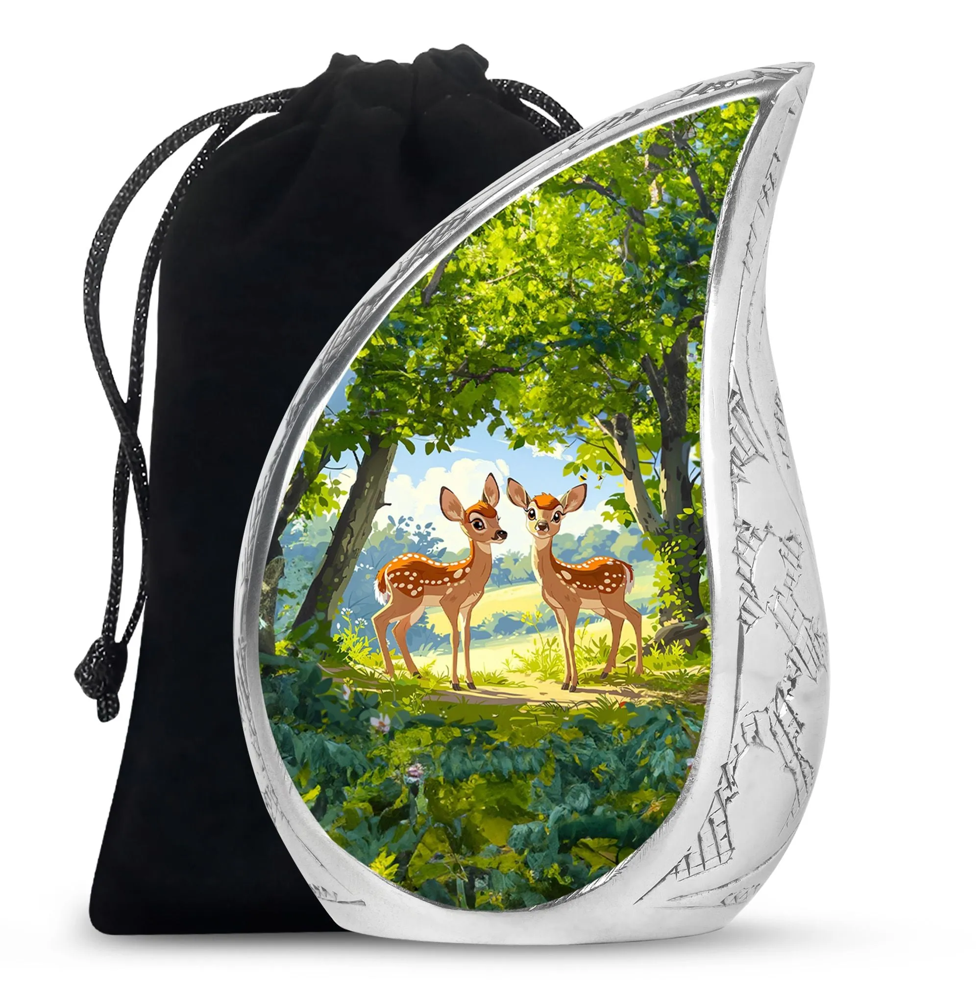 Deer Cremation Urns For Ashes Adult Male Large Memorial & Funeral Urn