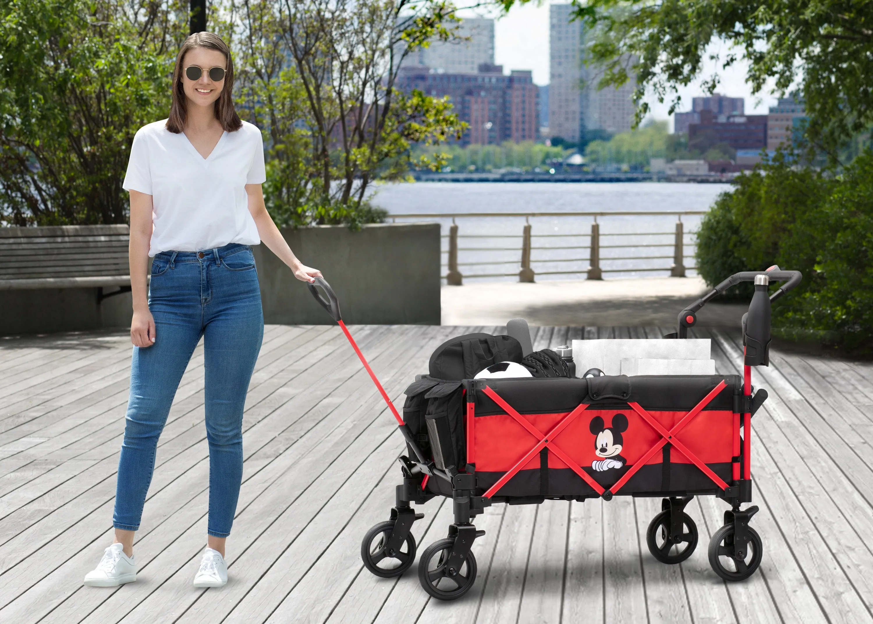 Disney Mickey Mouse Stroller Wagon