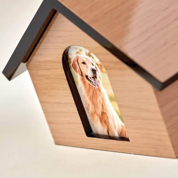 Dog House Urn - Memorial Photo Frame