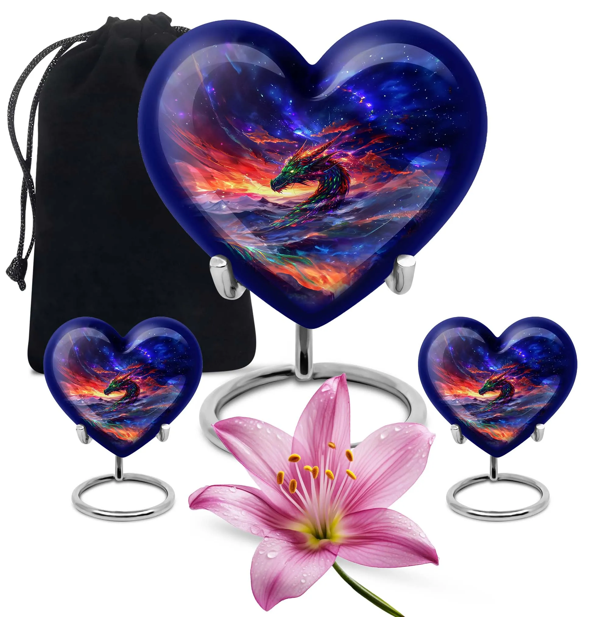 Dragon Tribute Symbolic Funeral & Memorial Urn for Beloved Mother