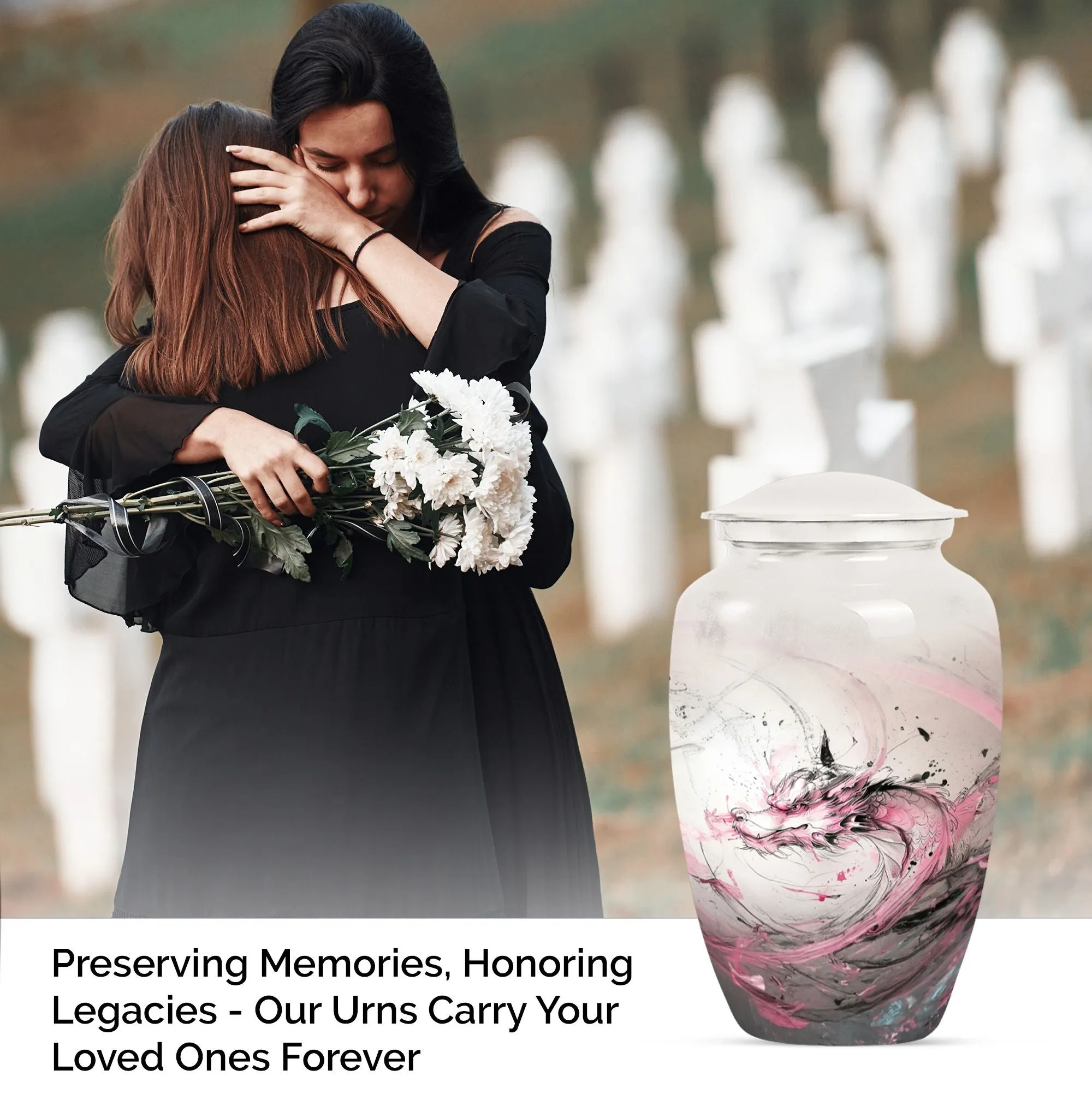 Dragon Urn Serenity: Eminent Cremation Urn for Lasting Memories