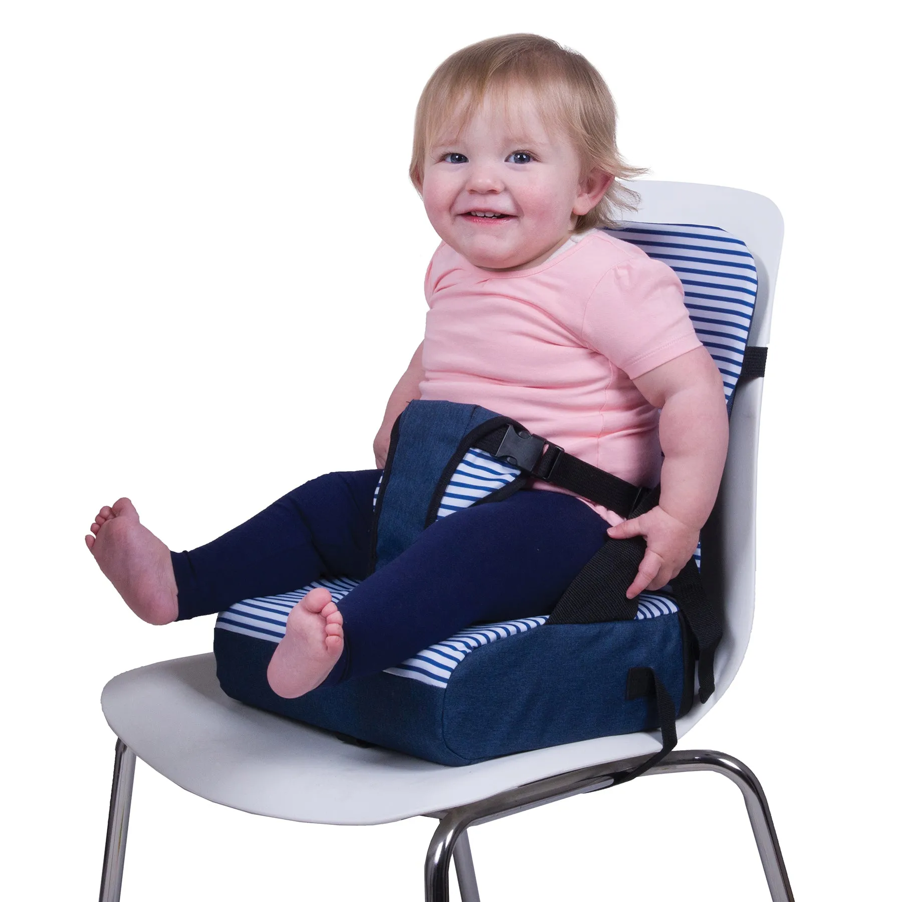 Dreambaby® Grab 'N Go Booster Seat - Navy: Portable Dining Delight