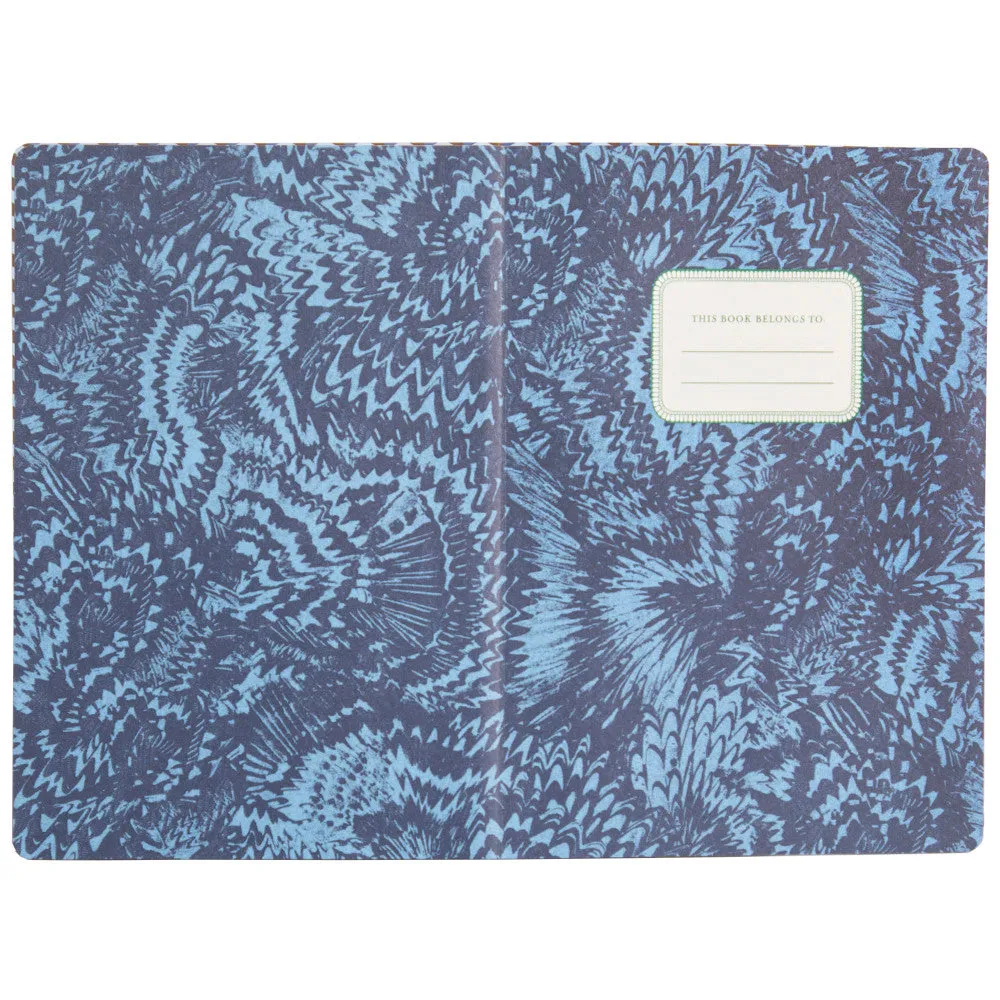 eeBoo Piece & Love Saxton's Gilded Journal - Colorful Hardcover Diary