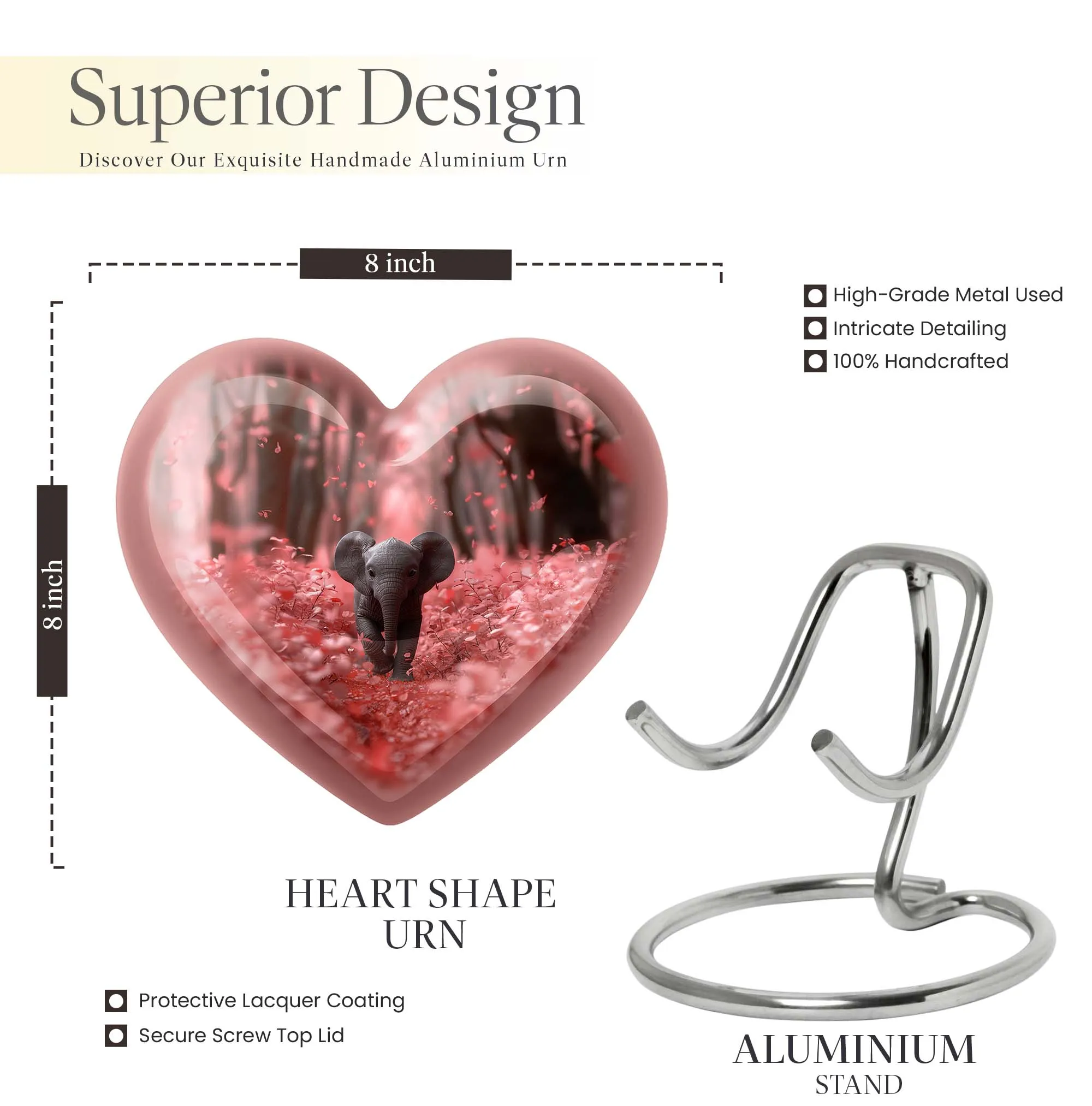 Elephant Urn: Majestic Keepsake for the Loving Departed