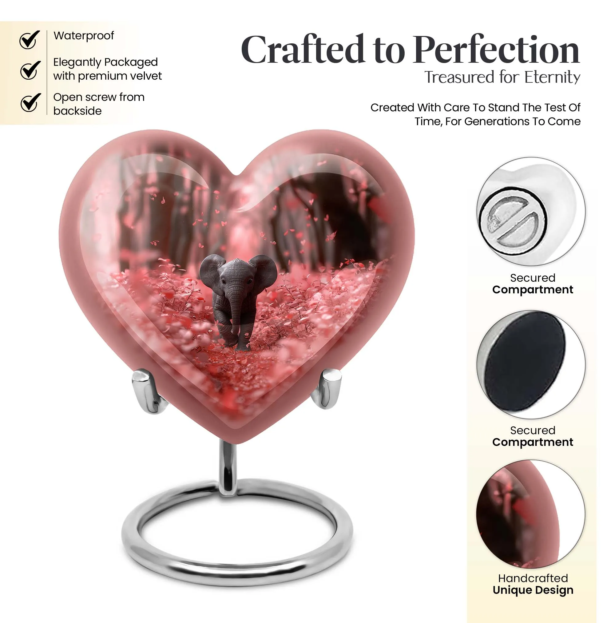 Elephant Urn: Majestic Keepsake for the Loving Departed