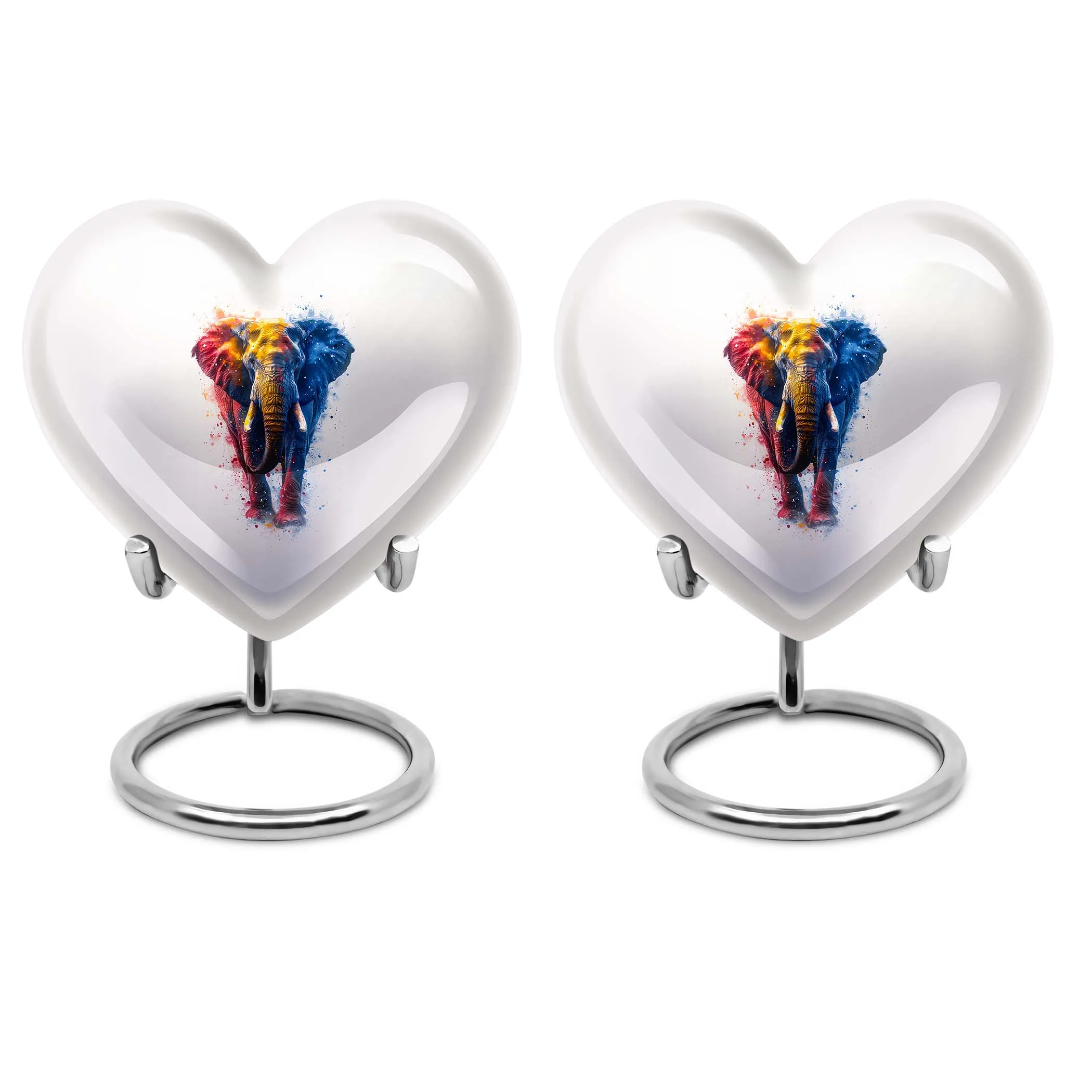 Endearing Elephant Memorial Cremation Urn for Cherished Goodbyes