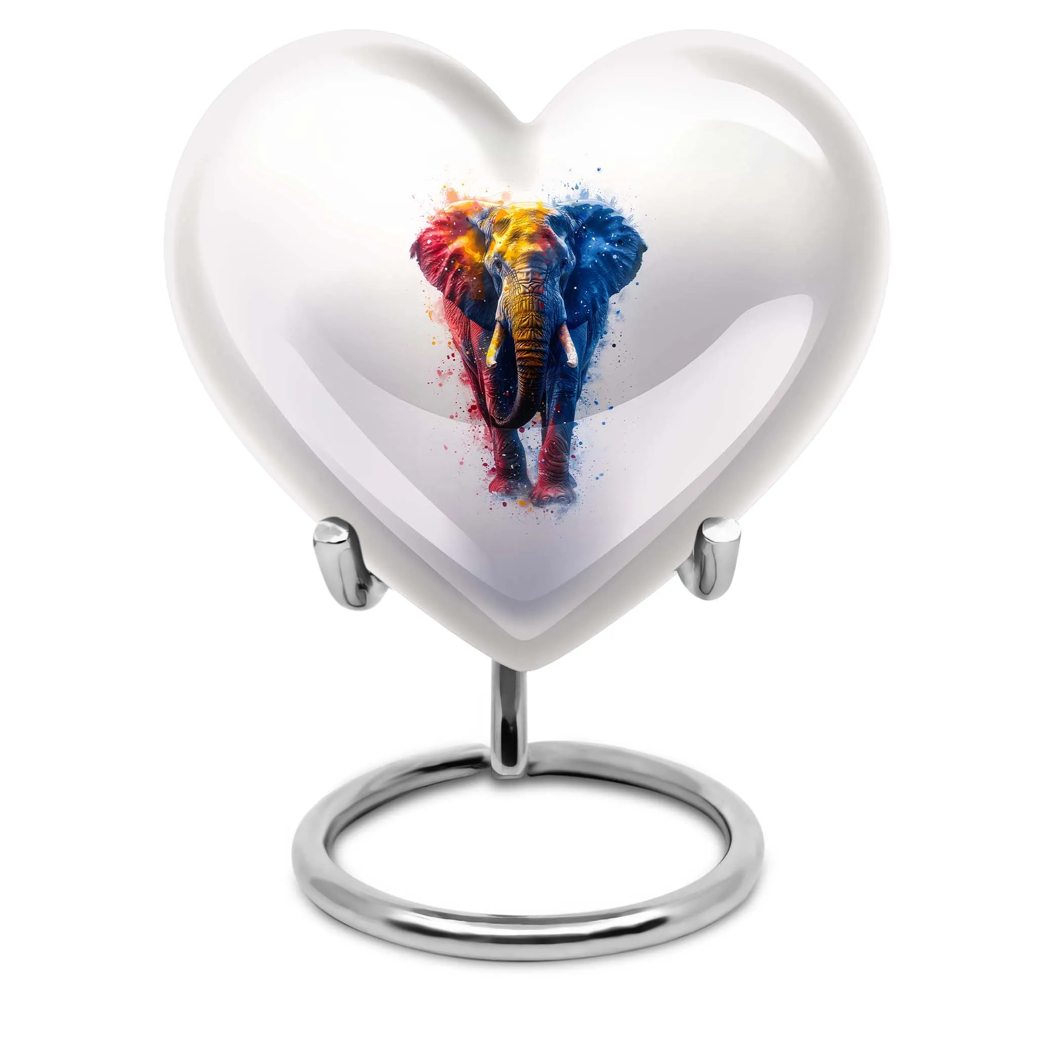 Endearing Elephant Memorial Cremation Urn for Cherished Goodbyes