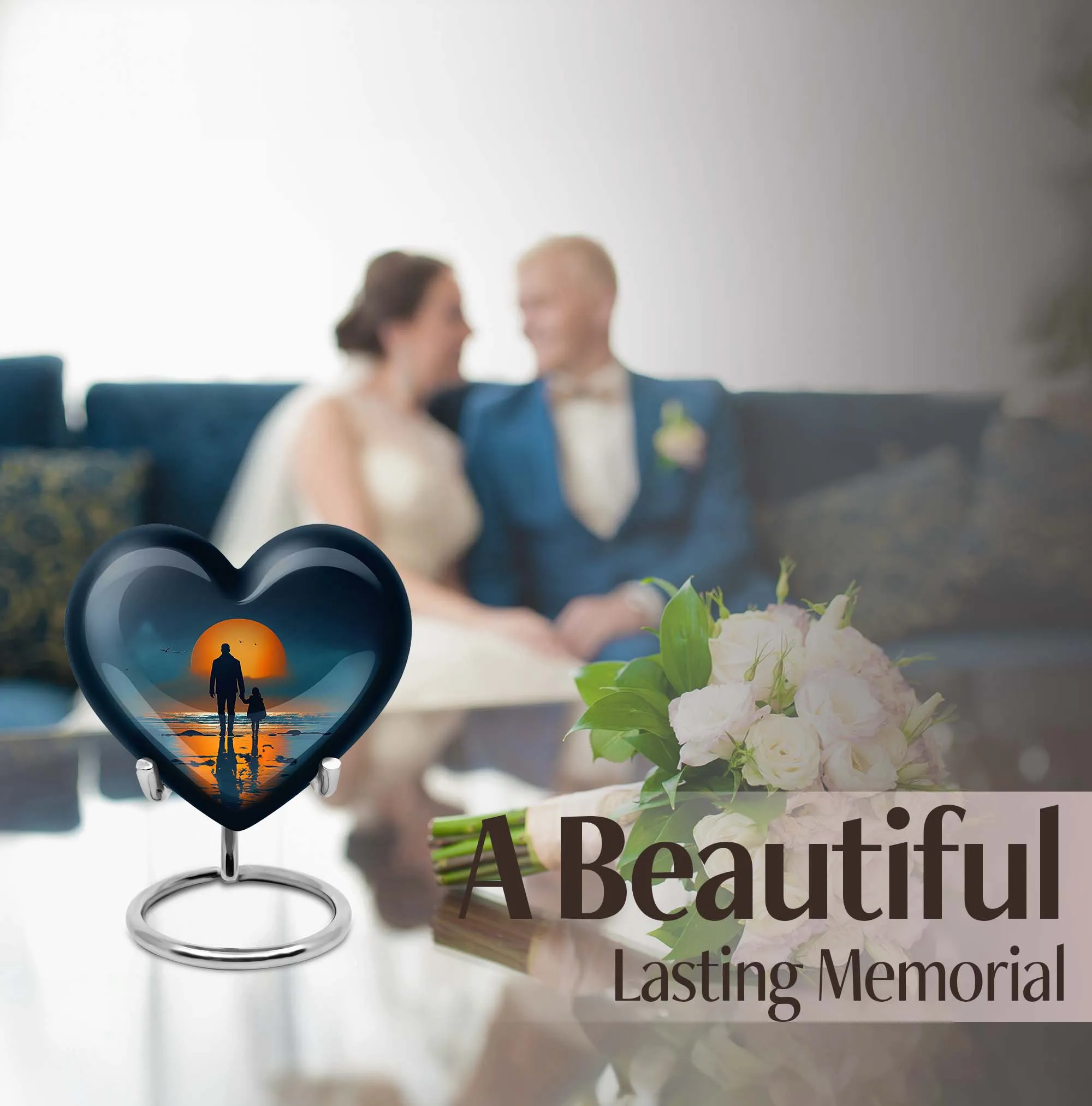 Eternal Tribute - Excellently Crafted Father Urn for a Noble Farewell