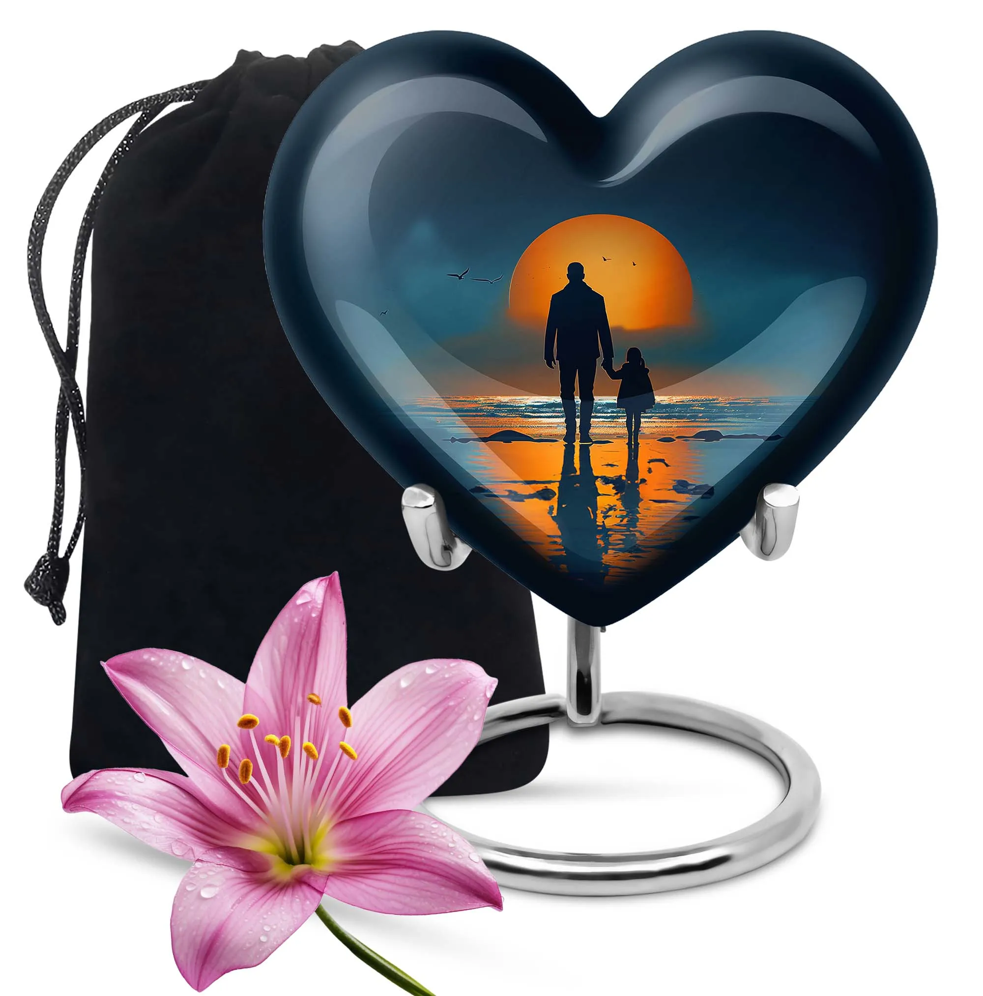 Eternal Tribute - Excellently Crafted Father Urn for a Noble Farewell