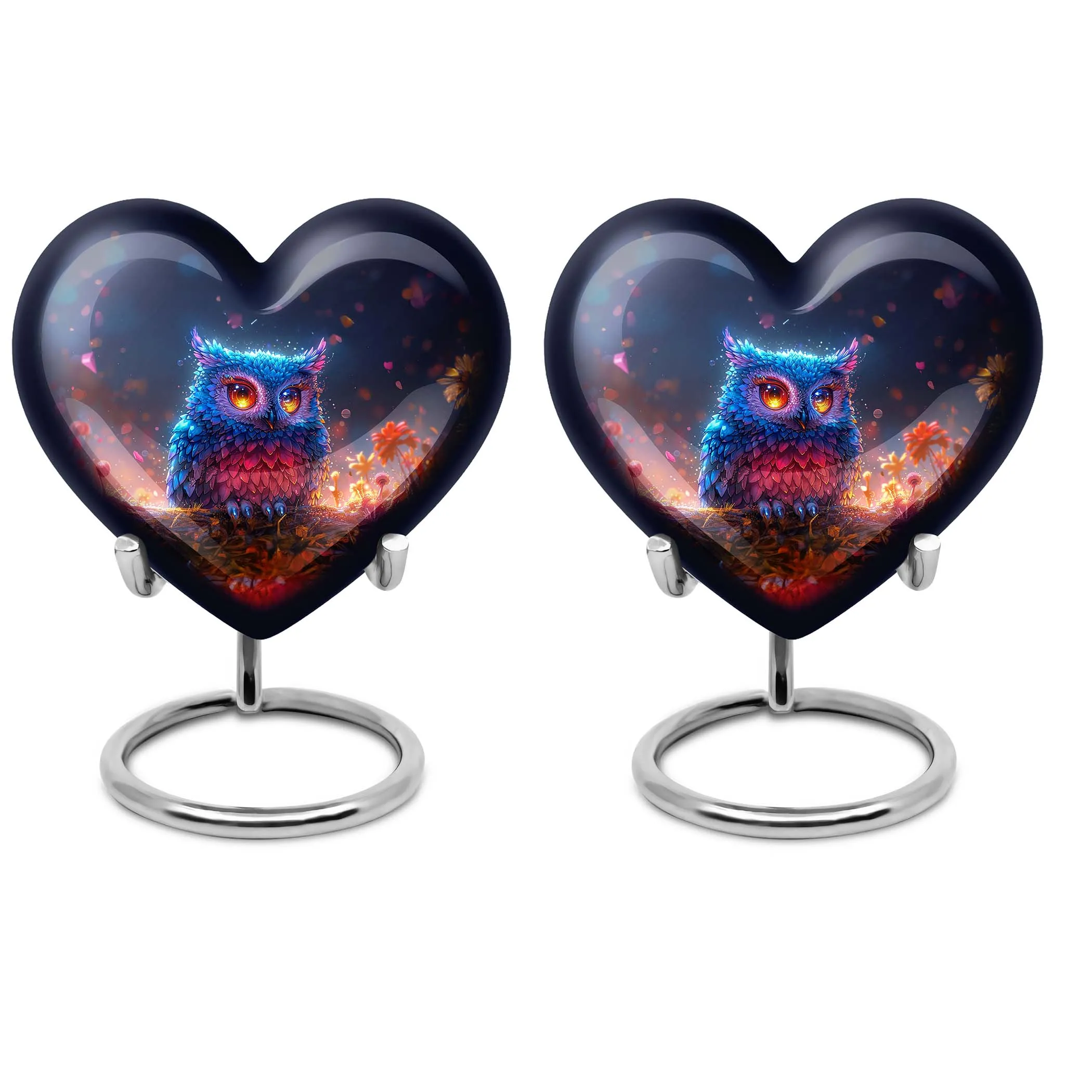 Eternity's Embrace: Majestic Owl Urn for Male Cremation Ashes