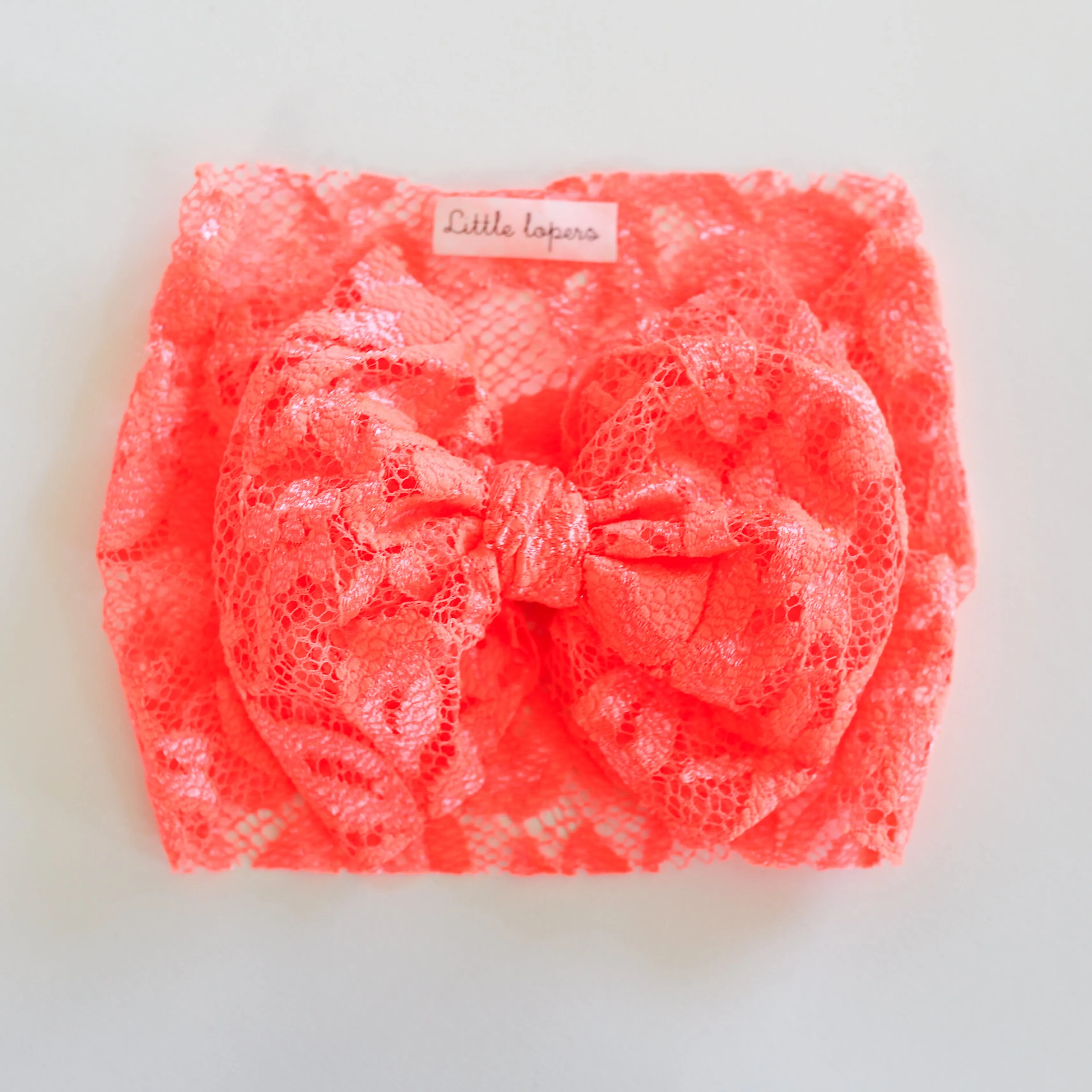 Flamingo Lace Headwrap